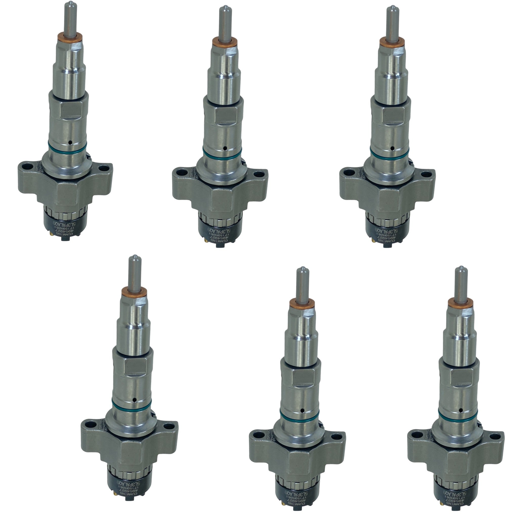 2872127 Oem Cummins Set Of Six Injectors Six For For Xpi Fuel Systems On Epa07 8.9L Isc/Isl
