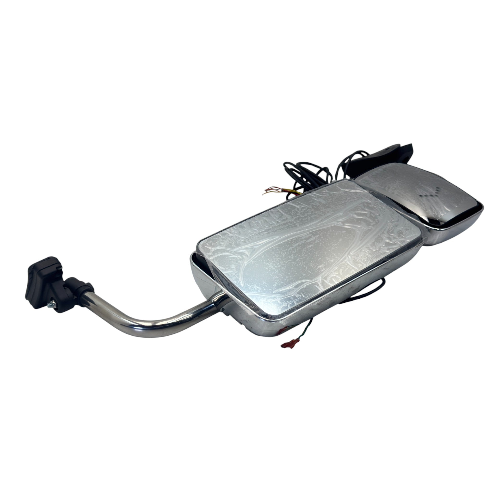 594072002 Mekra Right Side Mirror Heated Chrome Bezel Marker Light