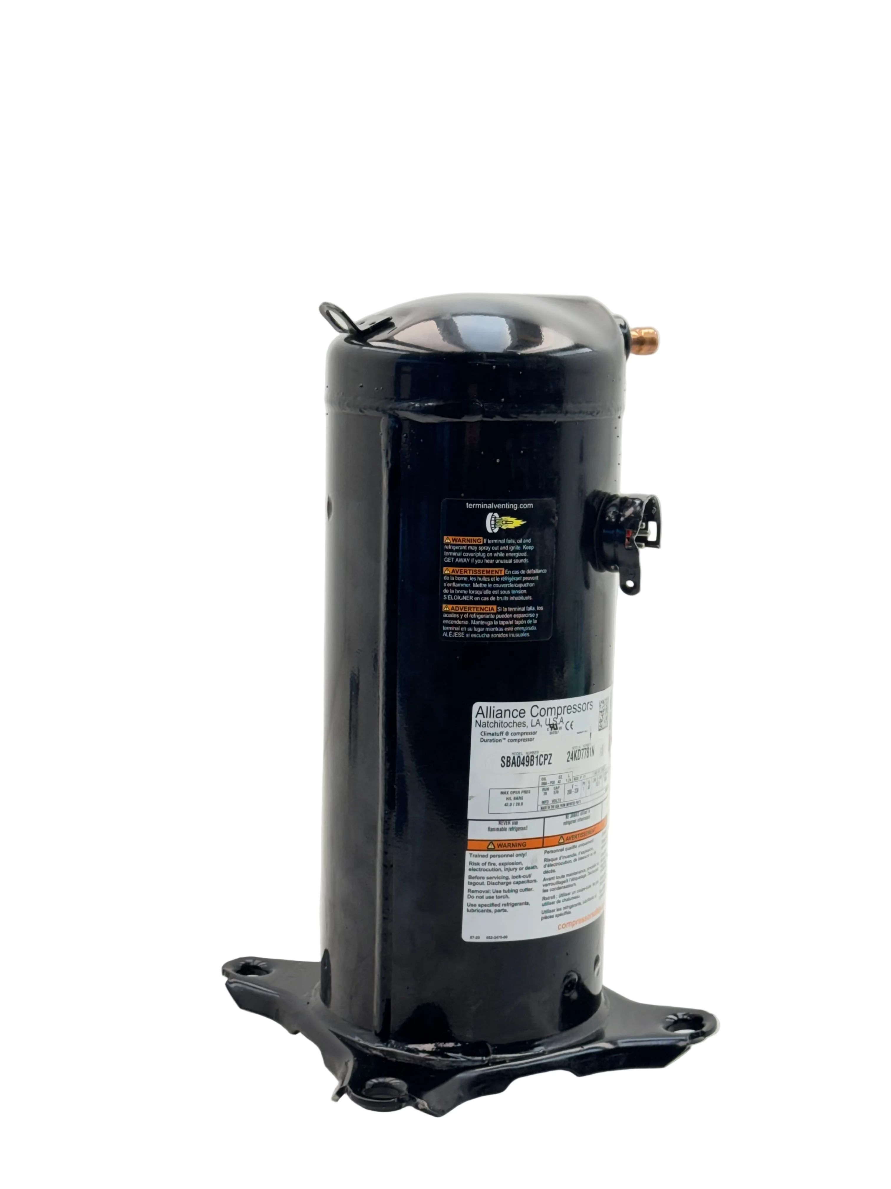 SBA049B1CPZ Trane Scroll Compressor