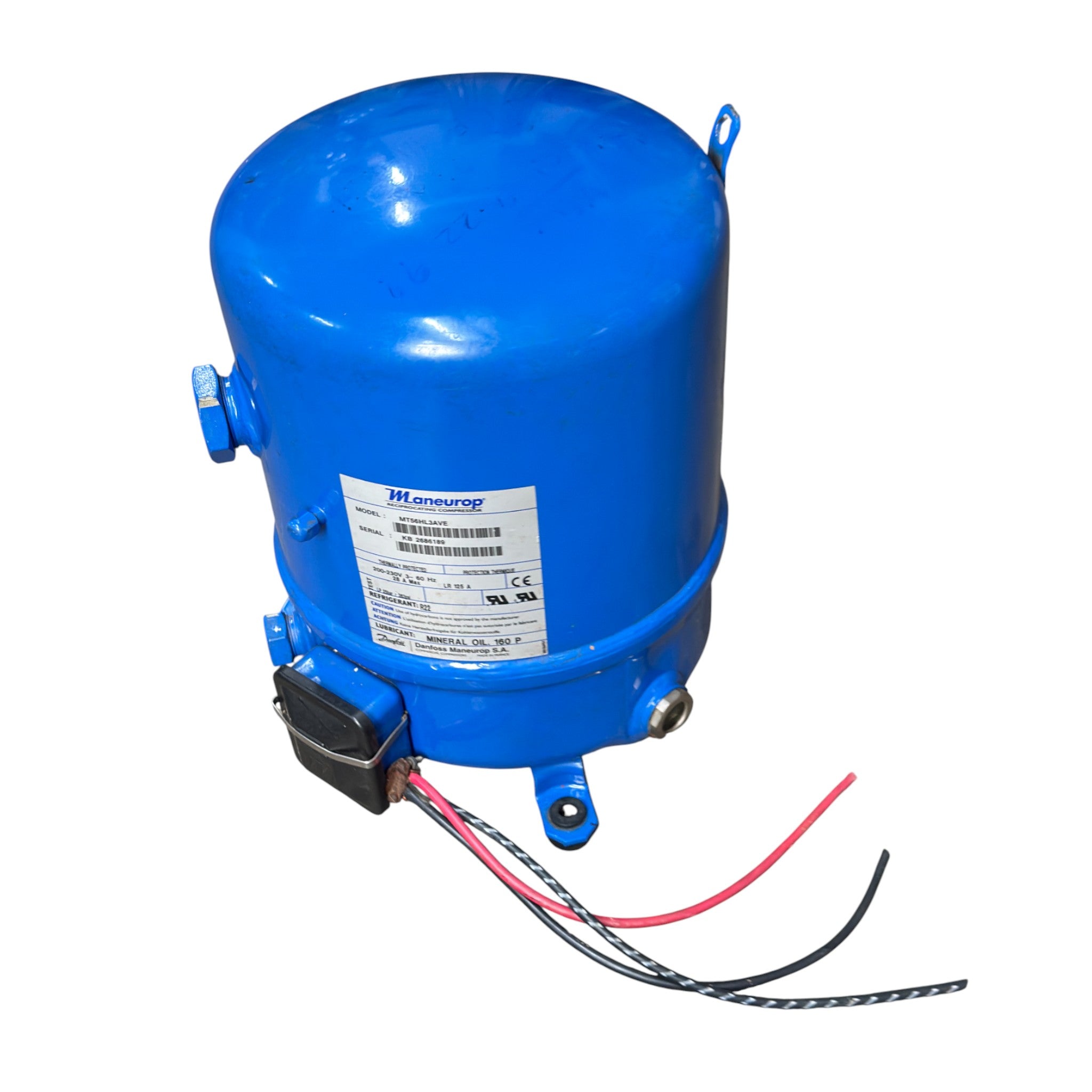 MT56HL3CVE Genuine Danfoss Scroll Compressor 200-230V