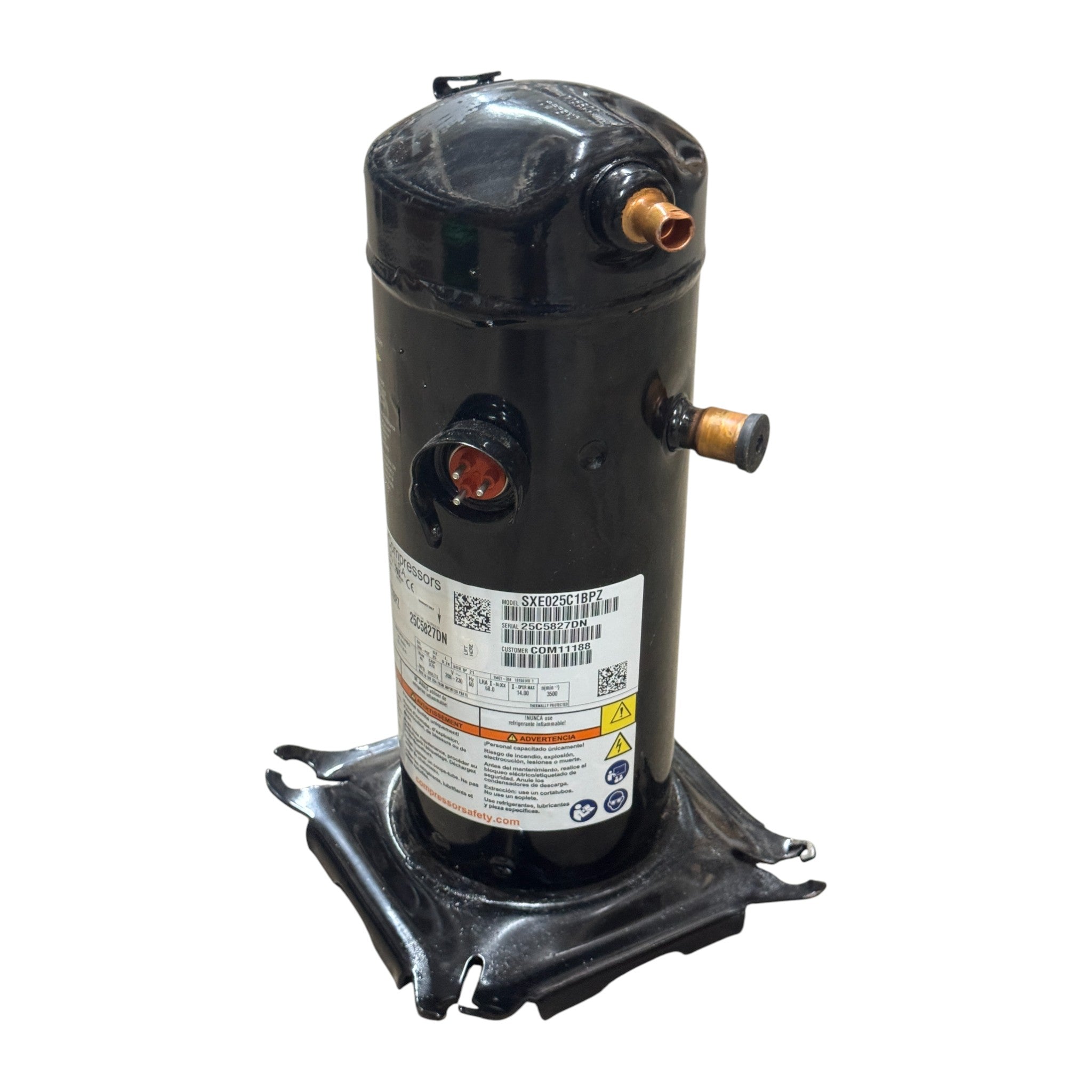SXE025C1BPZ Alliance Compressor 208-230V