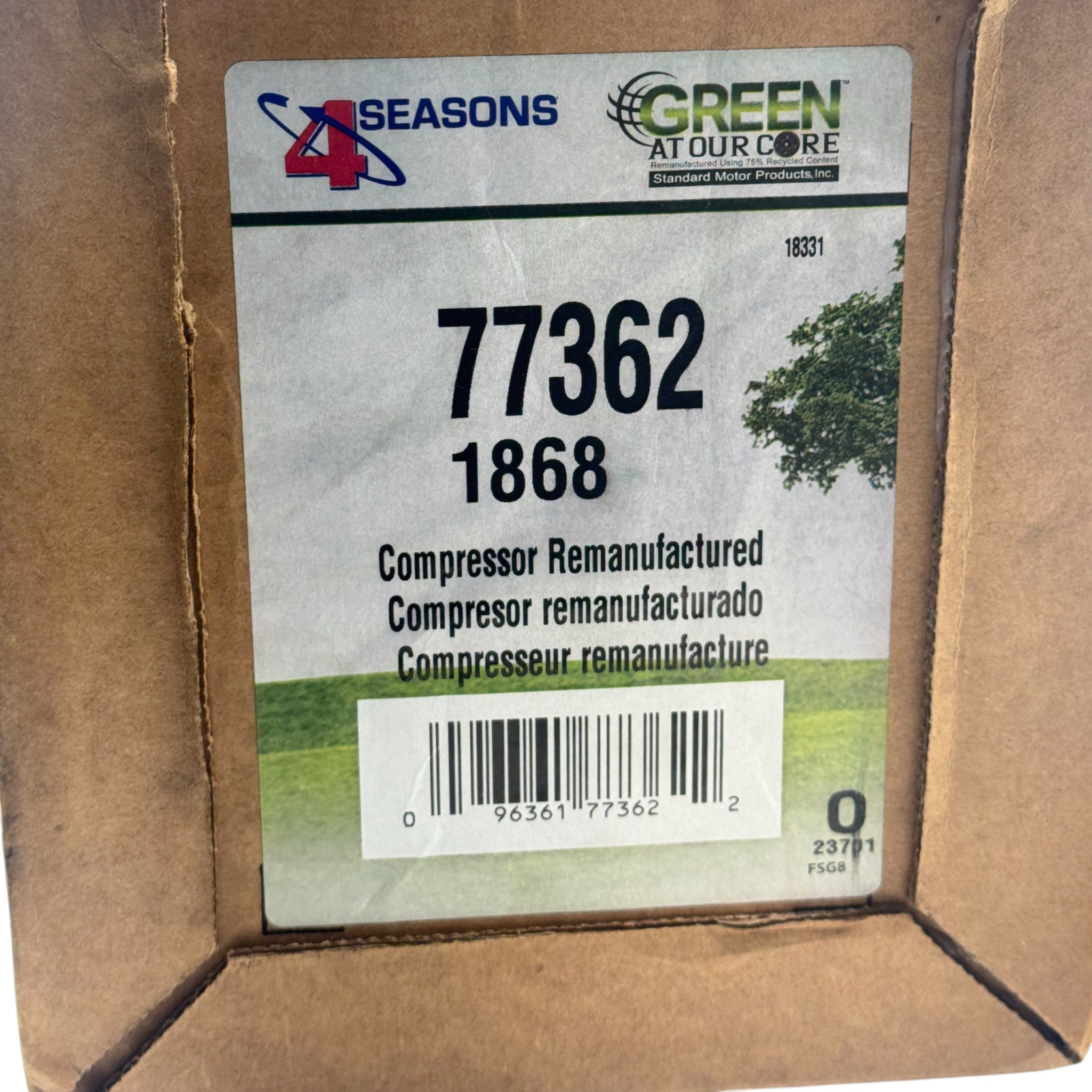 77362 Genuine Four Seasons A/C Compressor