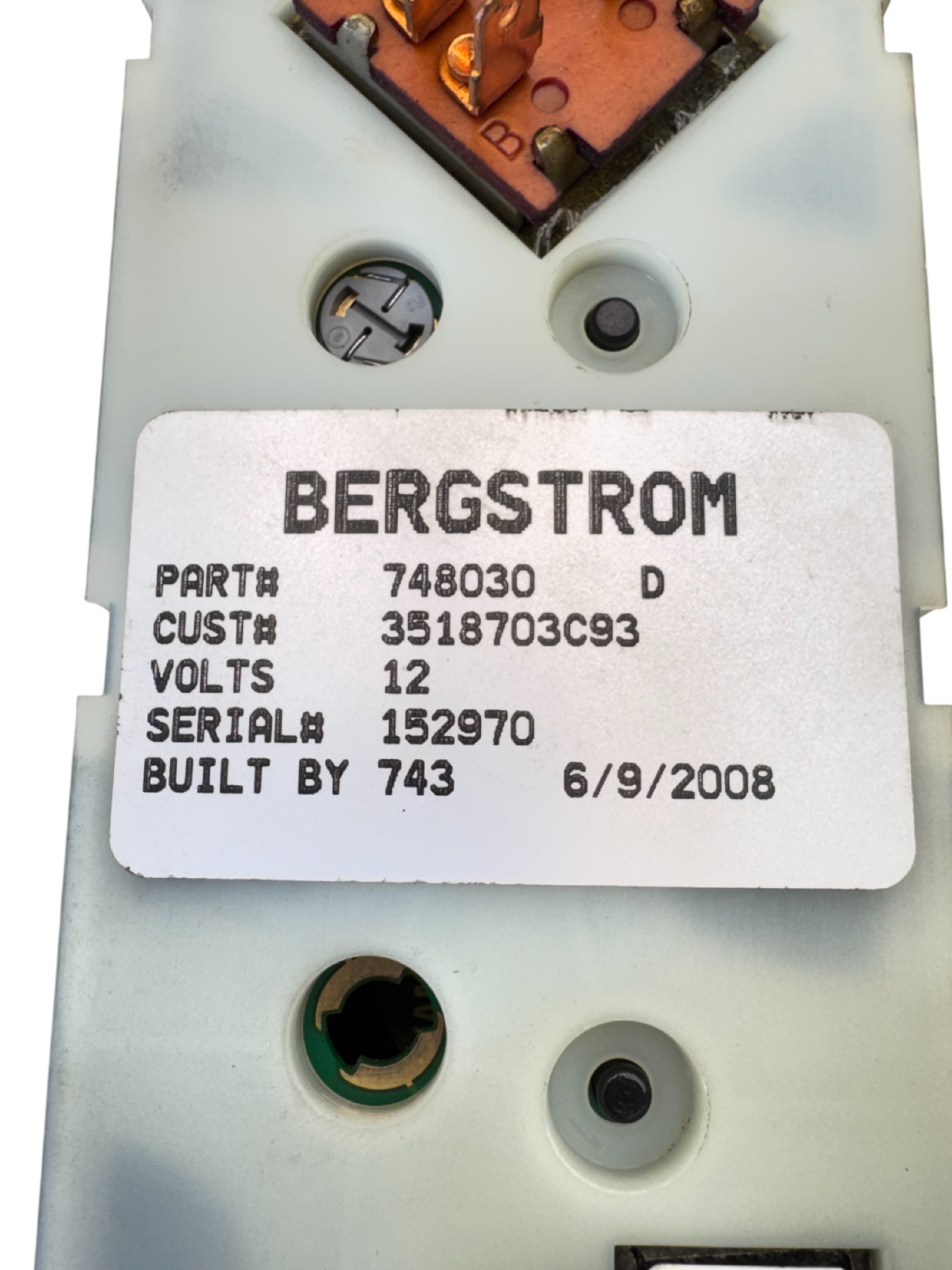 2502870C92 Genuine International Electronic Cab Control