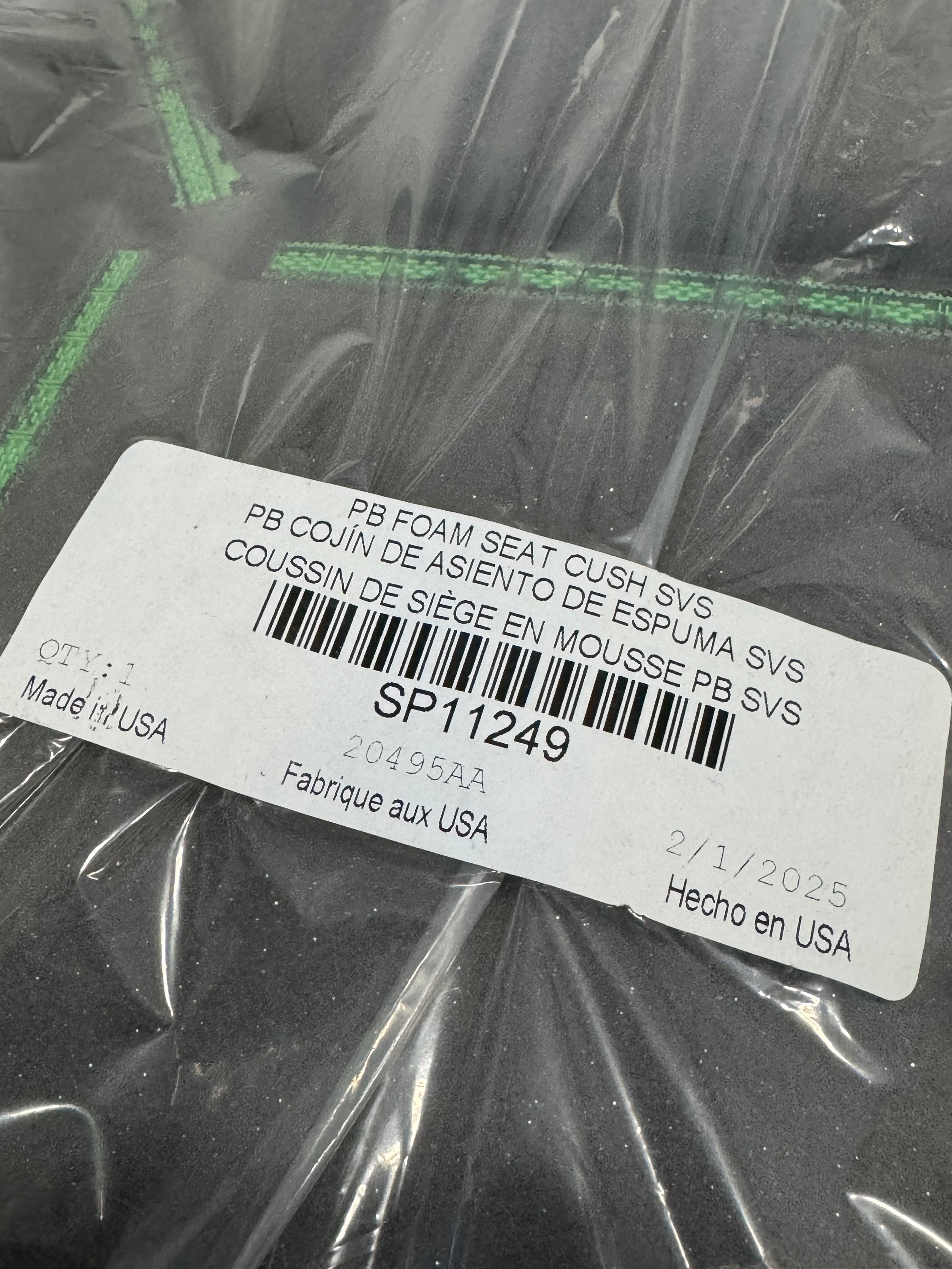 SP11249 Genuine Peterbilt Foam Seat Cushion