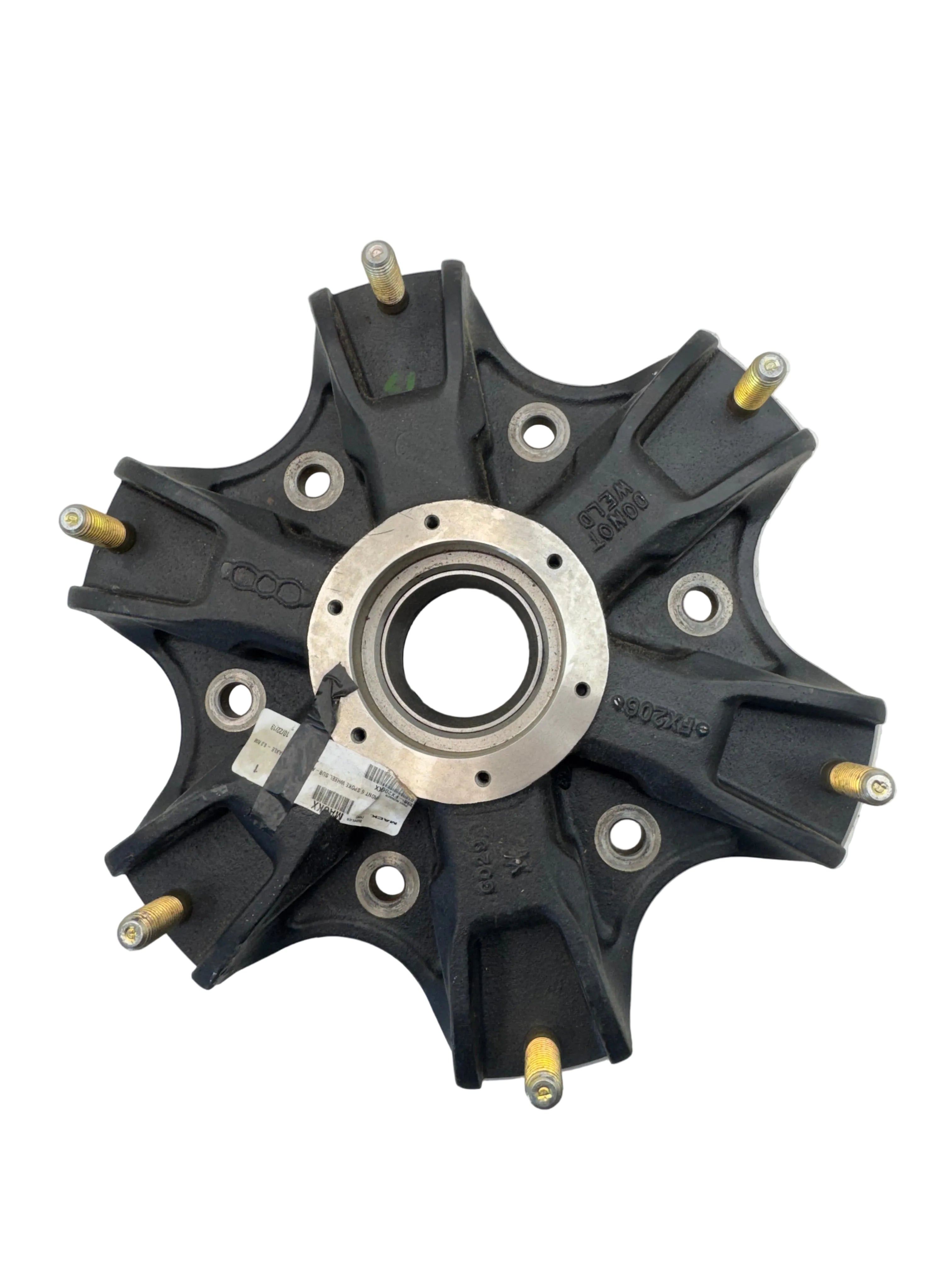 3398-FX206KX Genuine Mack Front 6-Spoke Wheel Sub-Assembly