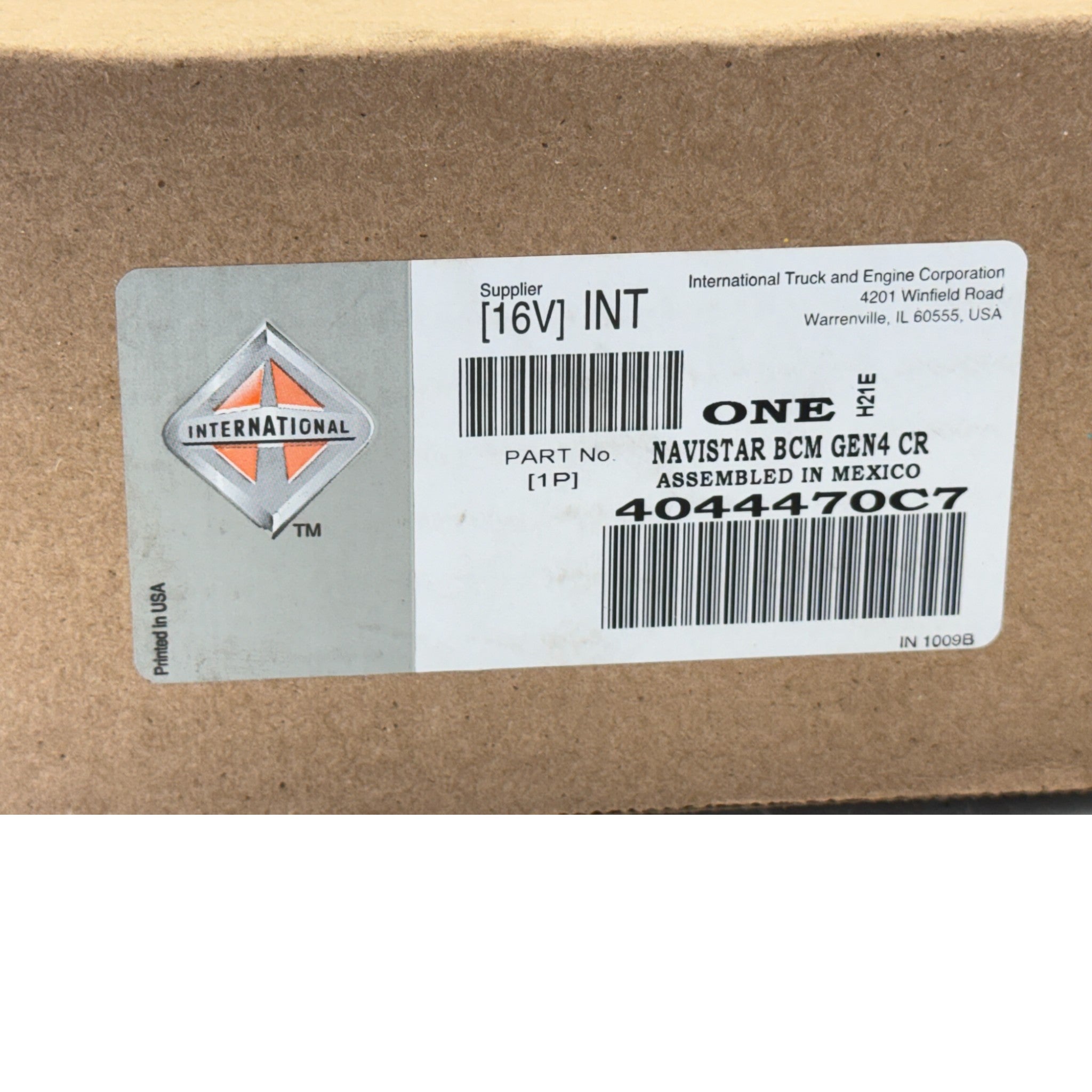 4044470C8 Genuine International Electronic Body Controller