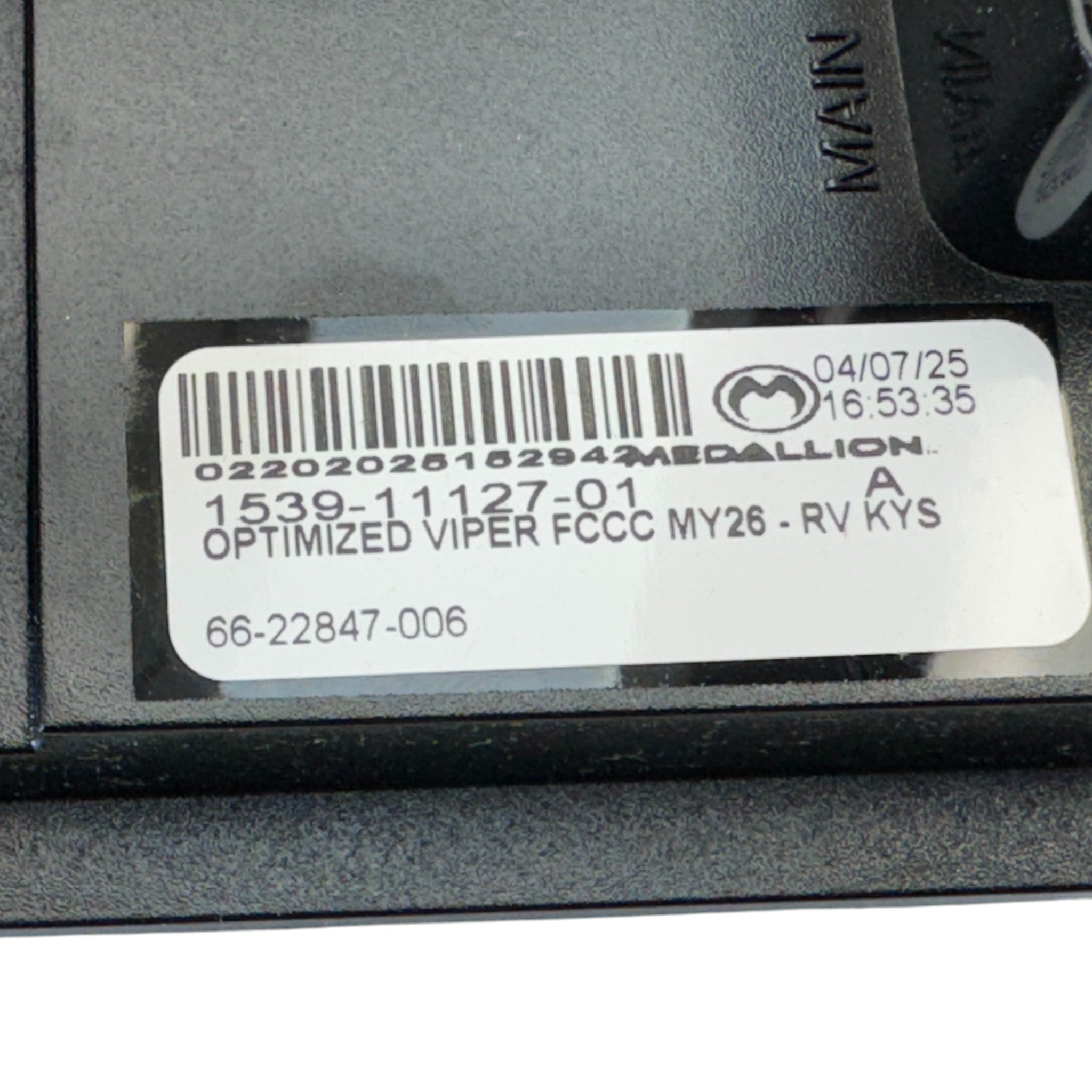 66-22847-006 Freightliner Control Module