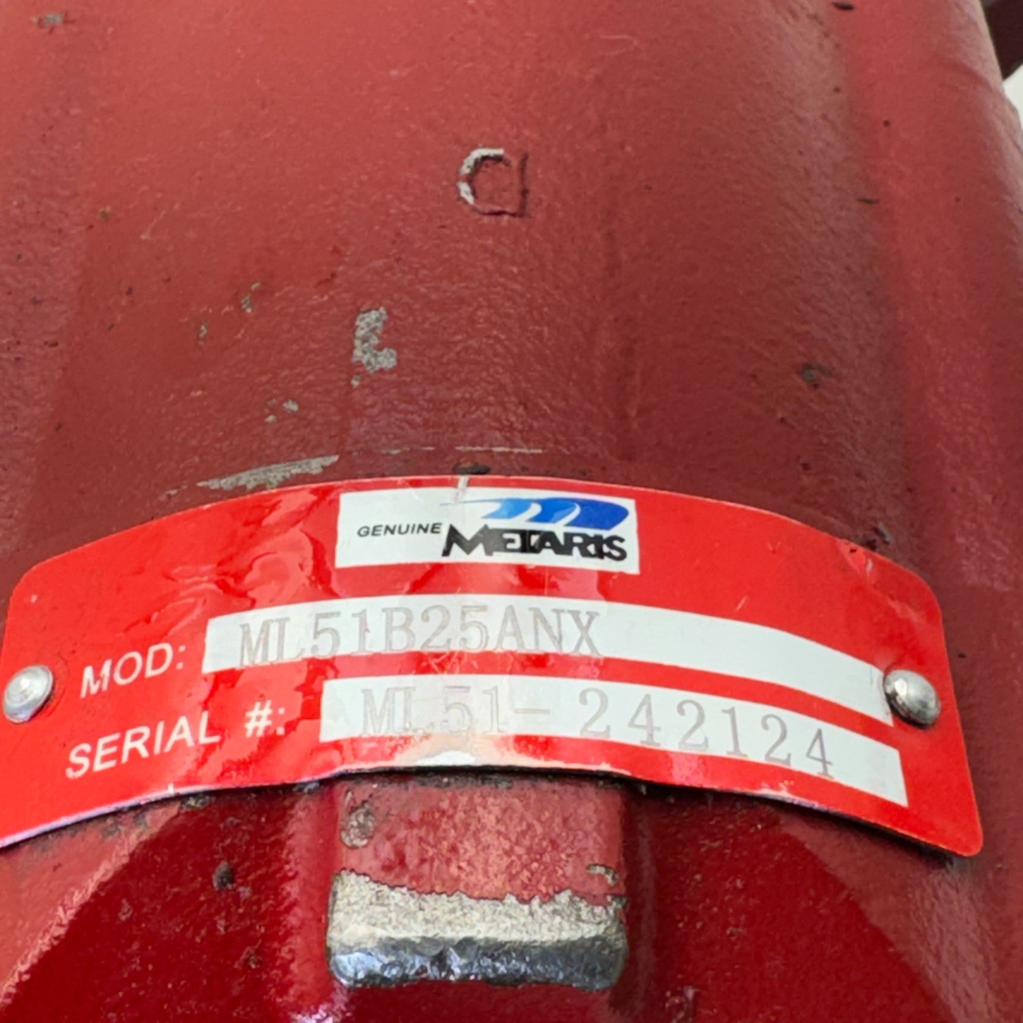 91029B Genuine Metaris Hydraulic Pump Asembly