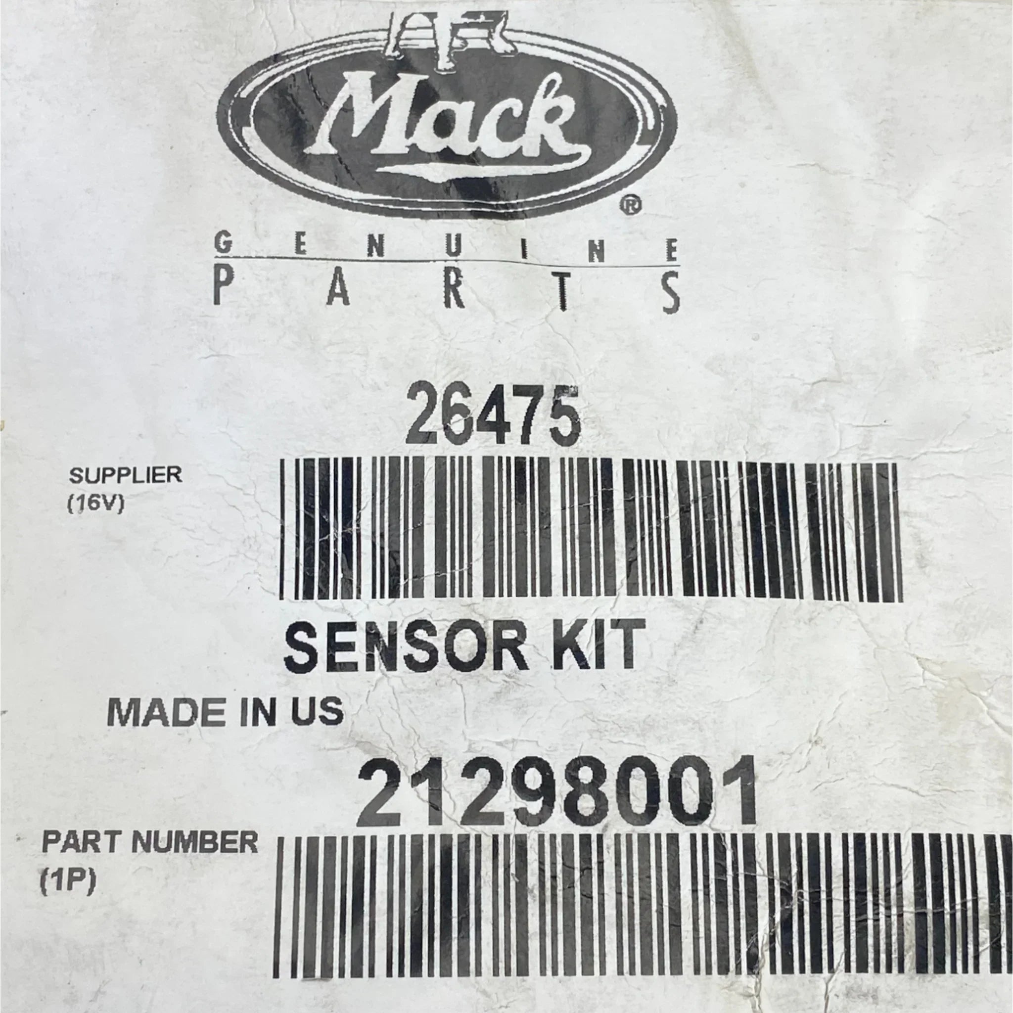 20979160 Genuine Mack Exhaust Temperature Sensor - Truck To Trailer