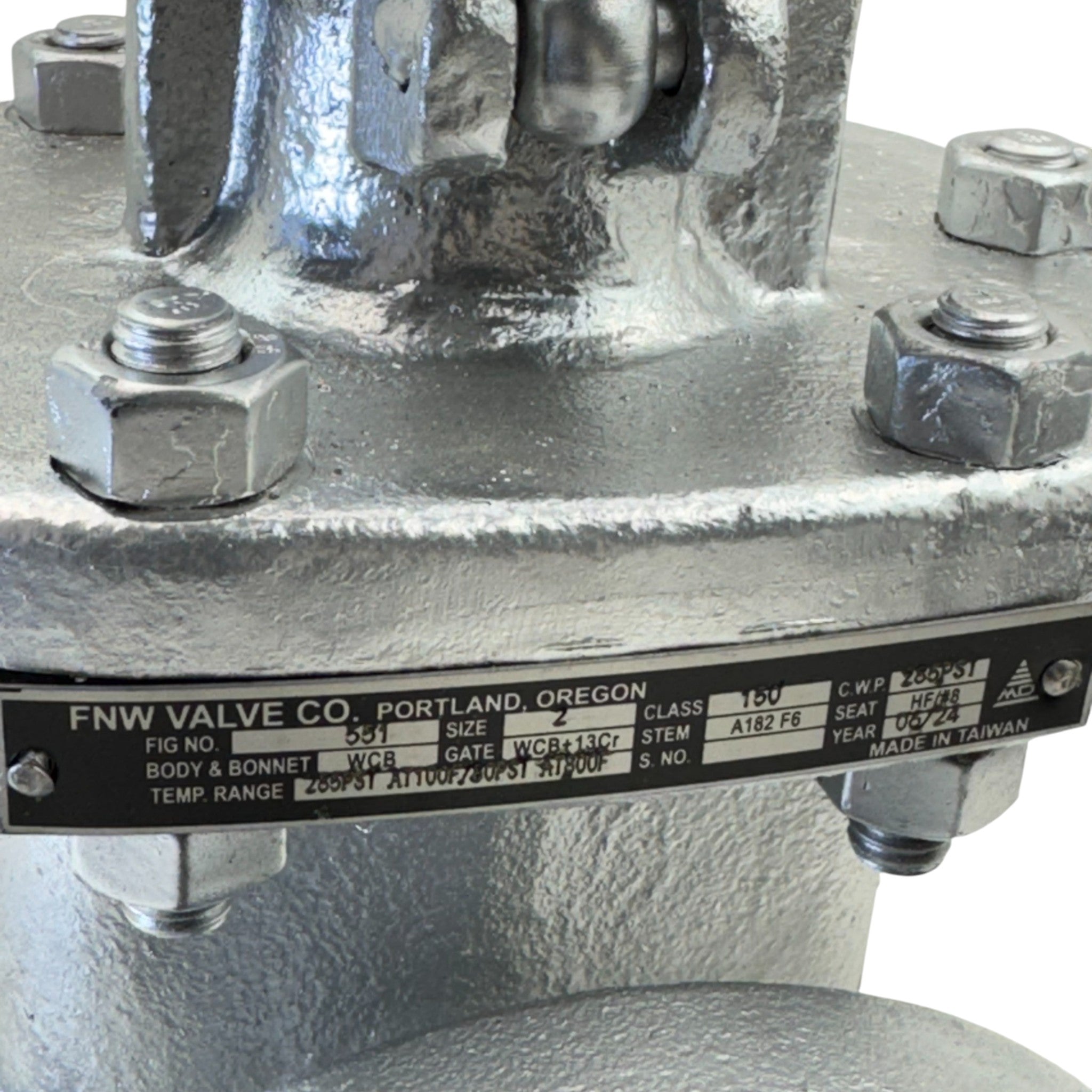 FNW551K FNW Flanged Carbon Steel Gate Valve With Handwheel