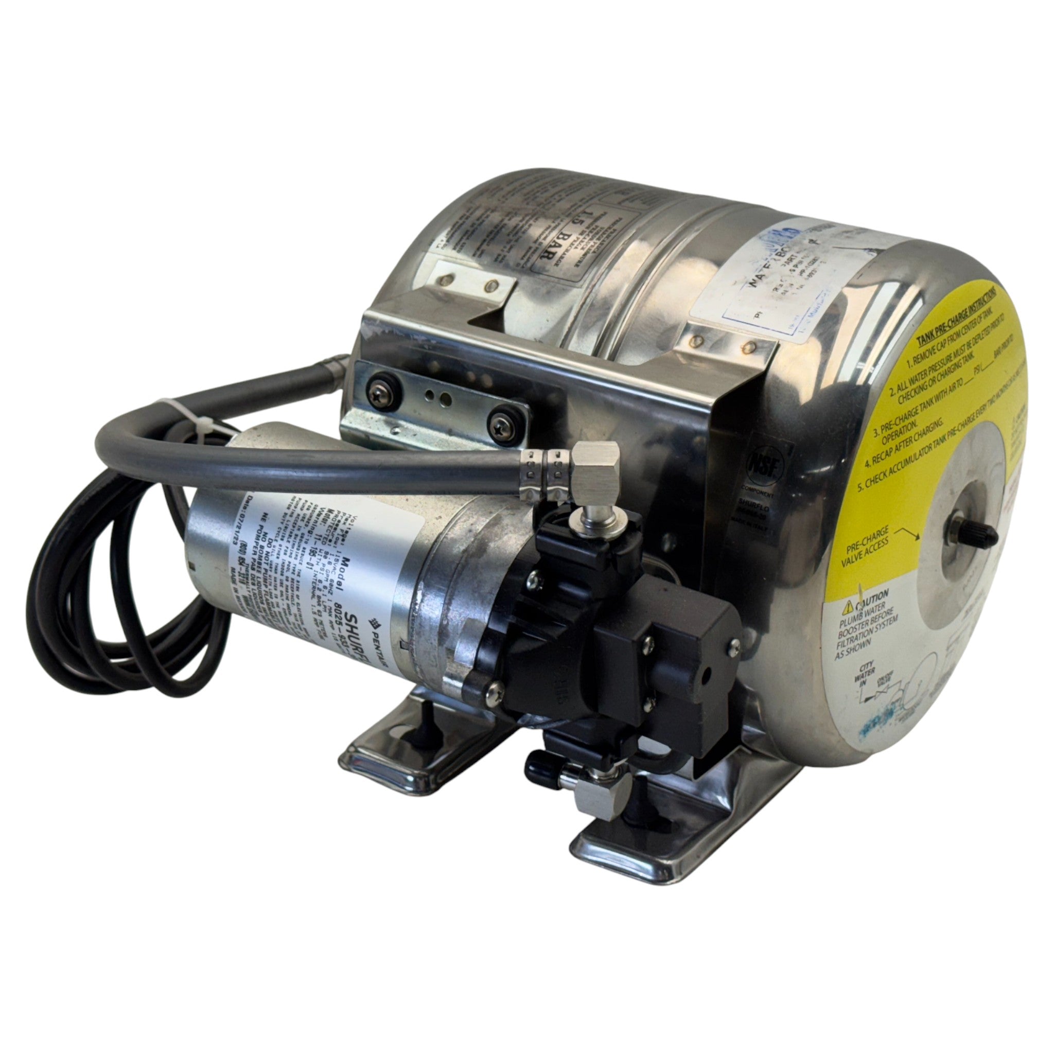 Shurflo Water Boost System 2 Gallon Tank 115V