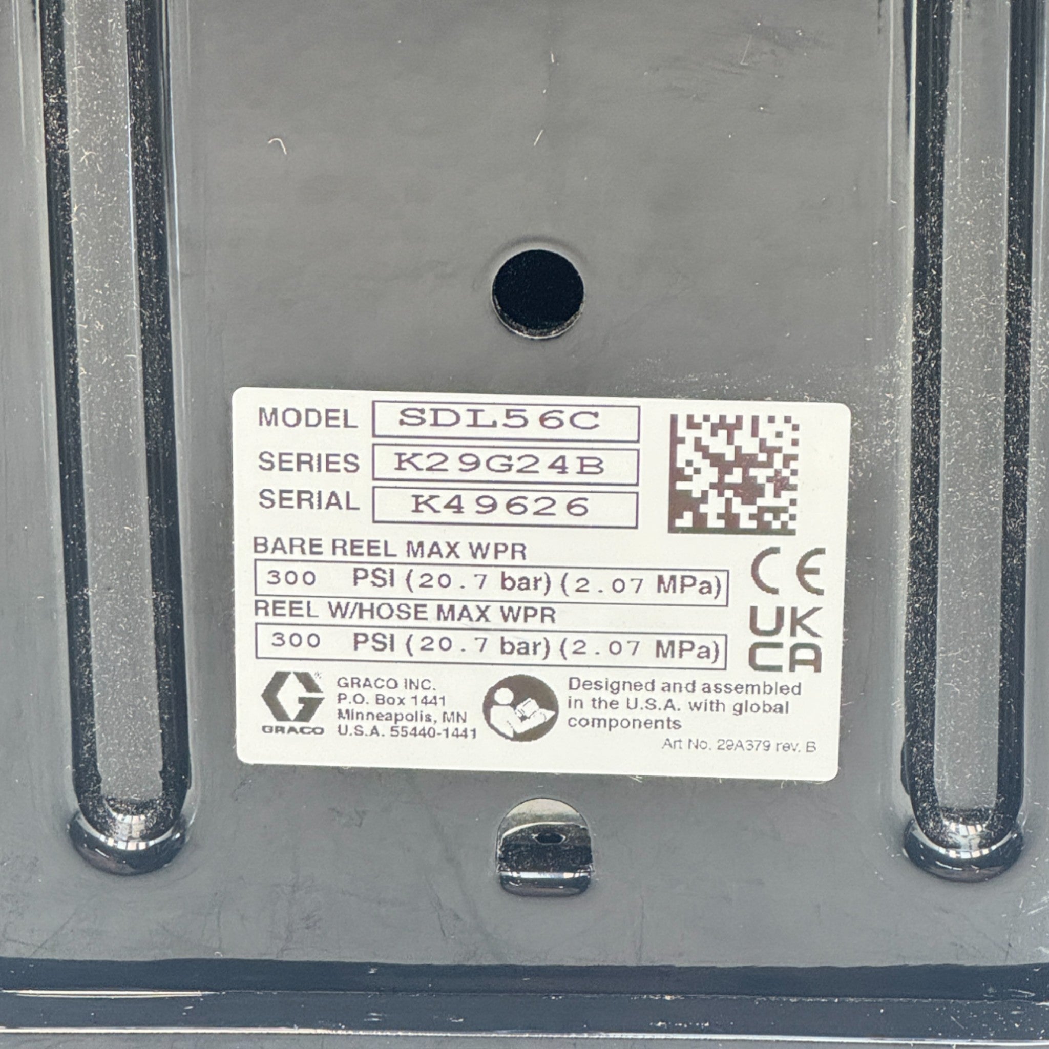 SDL56C Graco Reel With Hose