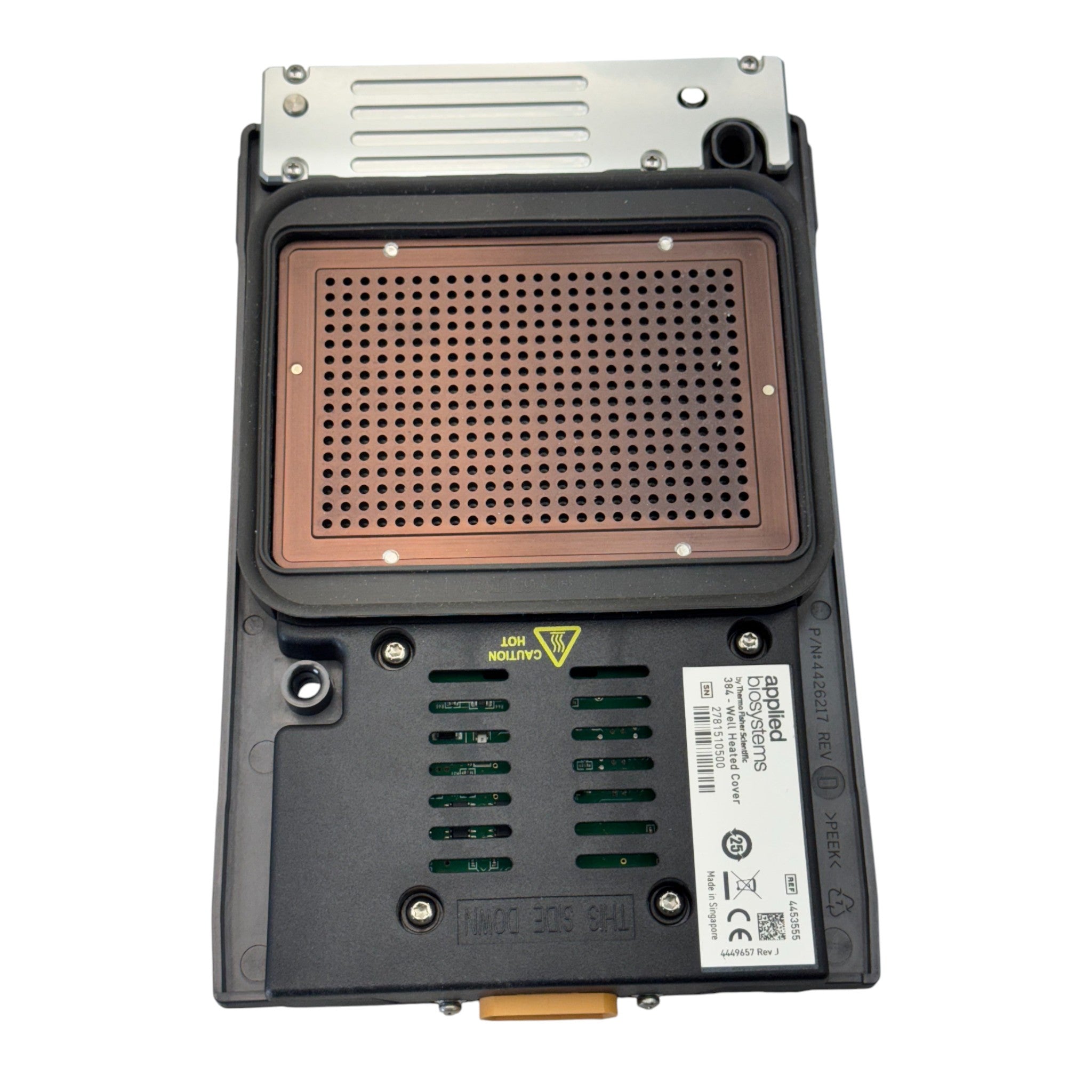 Applied Biosystems Thermo Case Plate Adaptor And Heated Cover