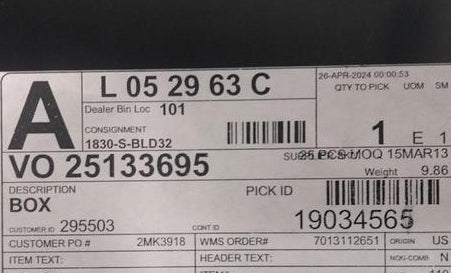 25133695 Genuine Mack Box