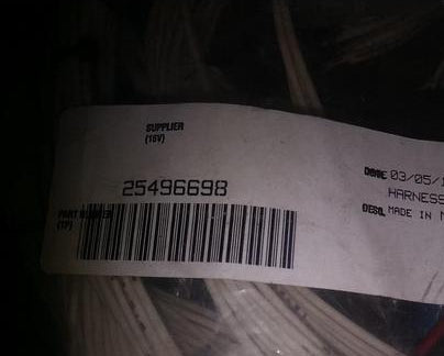 25496698 Genuine Mack Wiring Harness