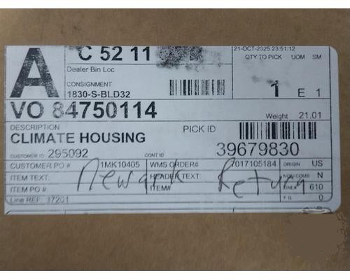 84750114 Genuine Mack Climate Housing