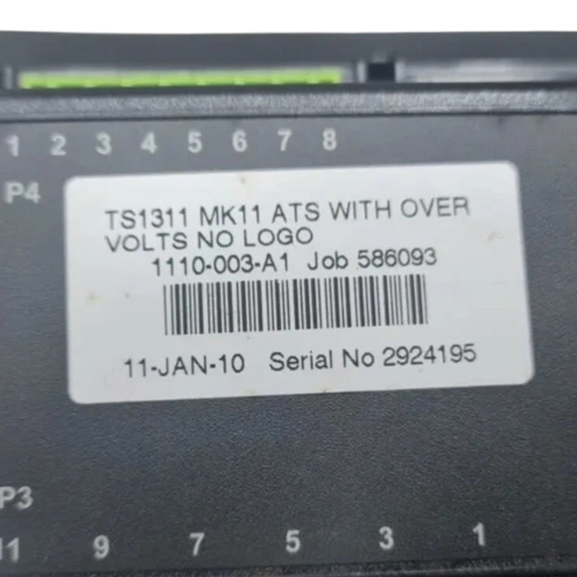 0300-5986 Genuine Cummins Transfer Switch Controller Otec