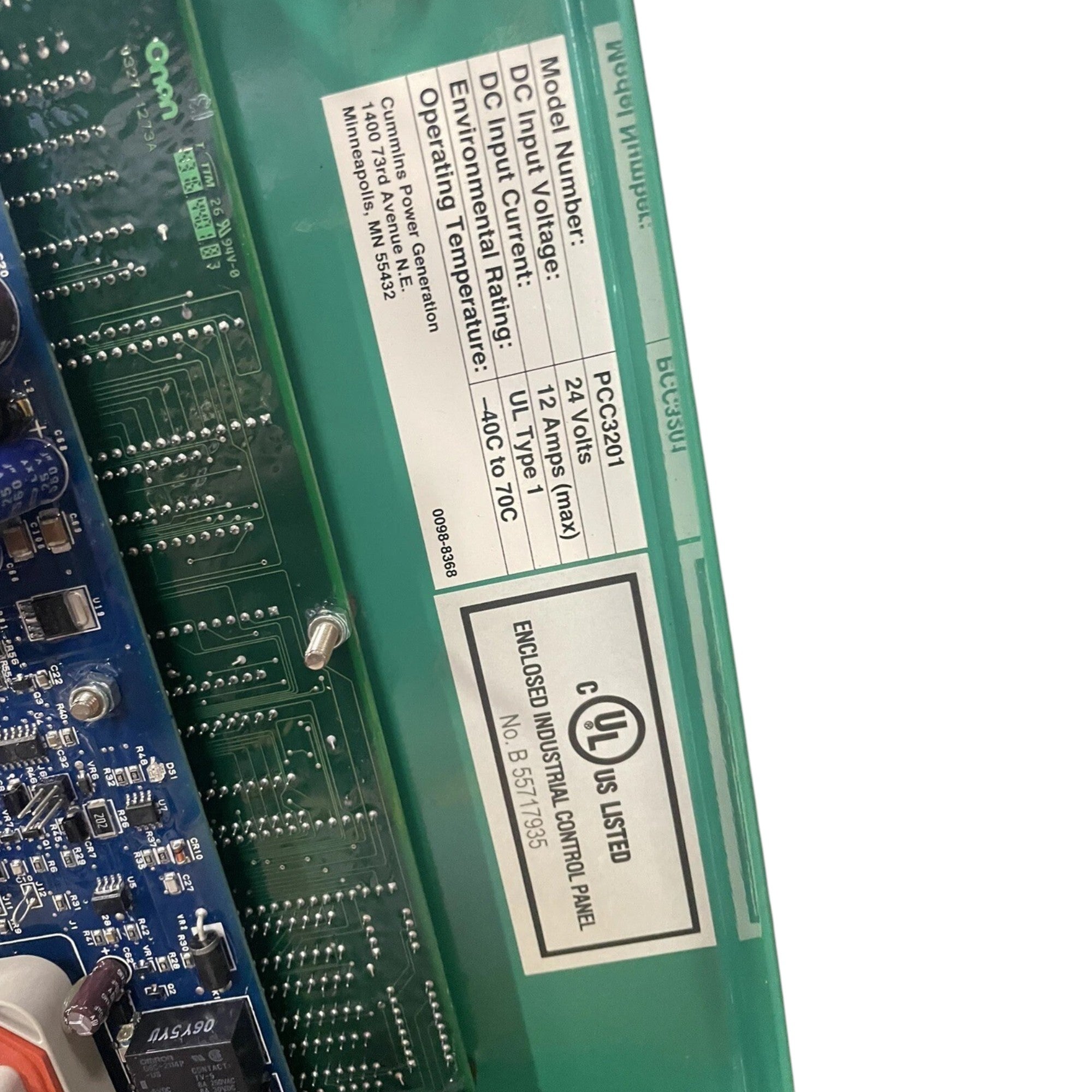 0541-1656-01 Genuine Cummins Control Kit PCC3201
