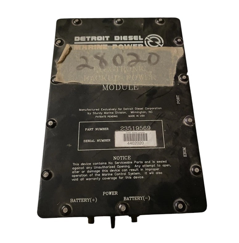 23519569 Genuine Detroit Diesel Electronic Backup Power Module DDEC III EBPM