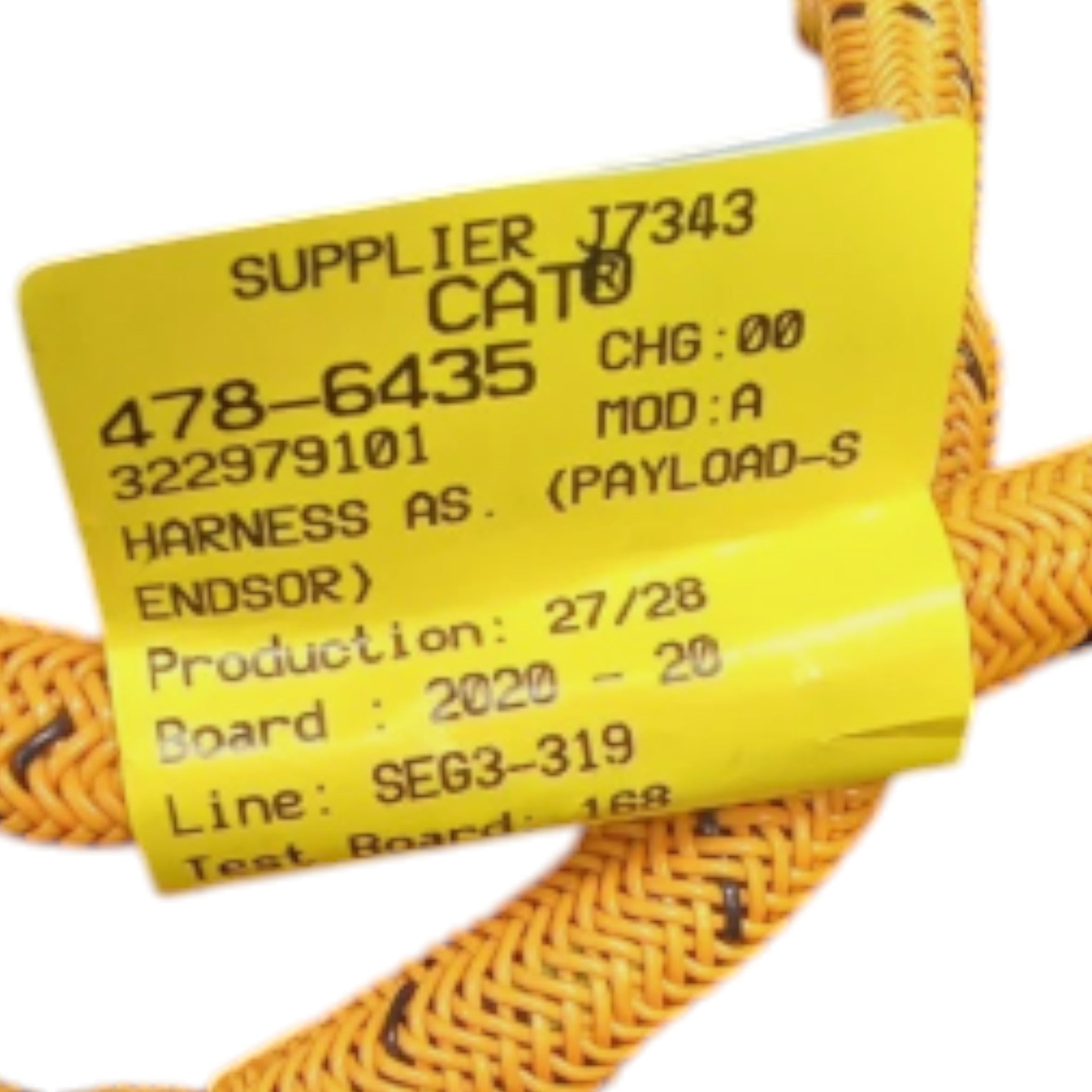 4786435 CAT Monitor Wiring Harness