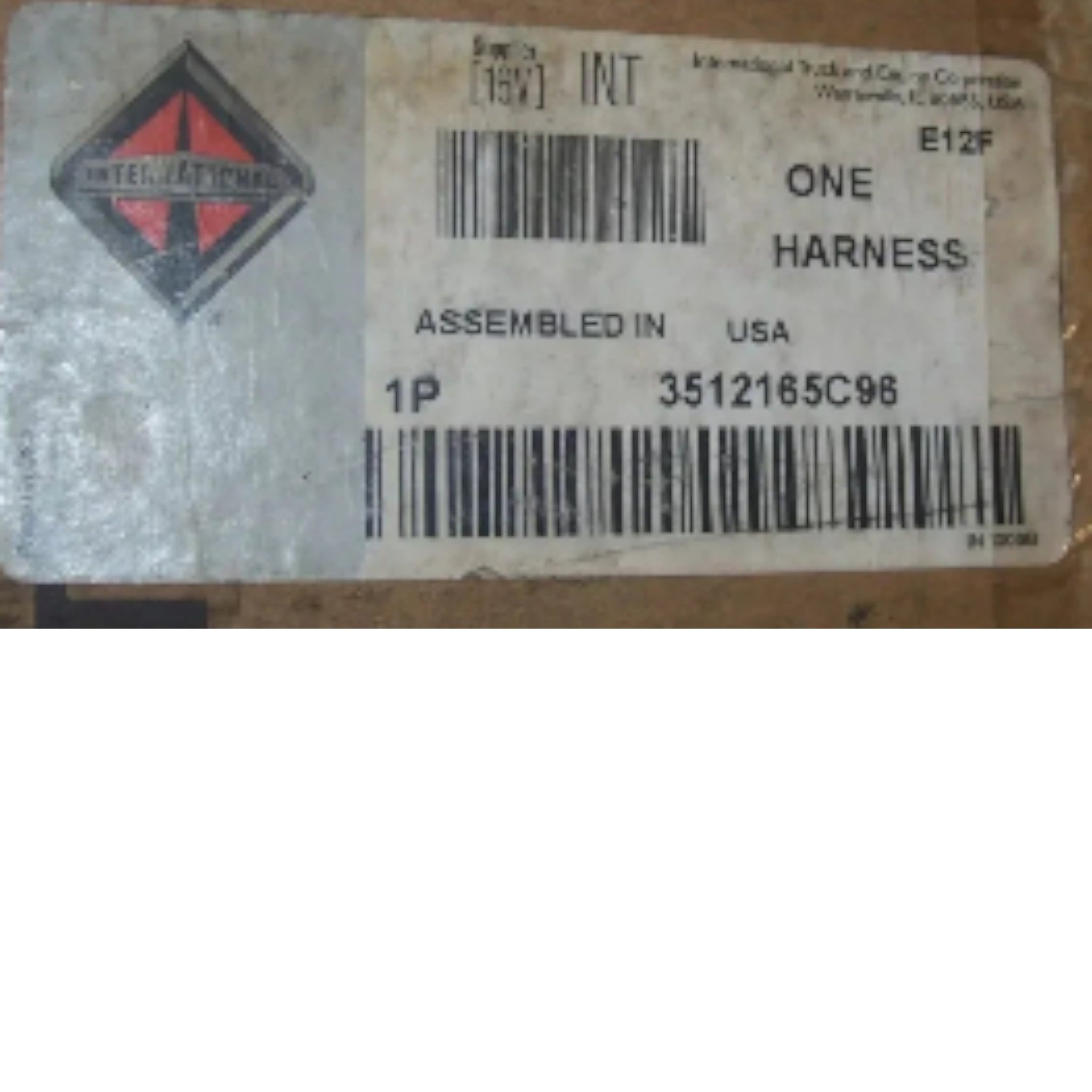 3512165C95 International Engine Wiring Harness