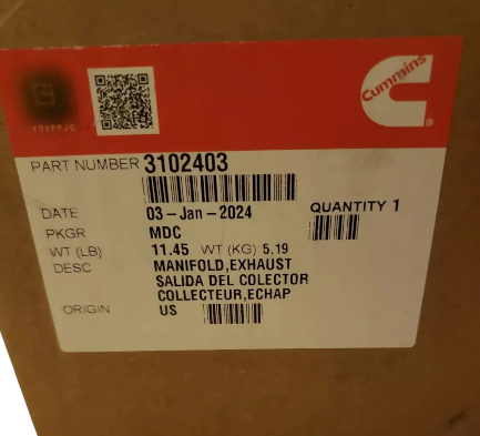 3102403 Cummins Exhaust Manifold