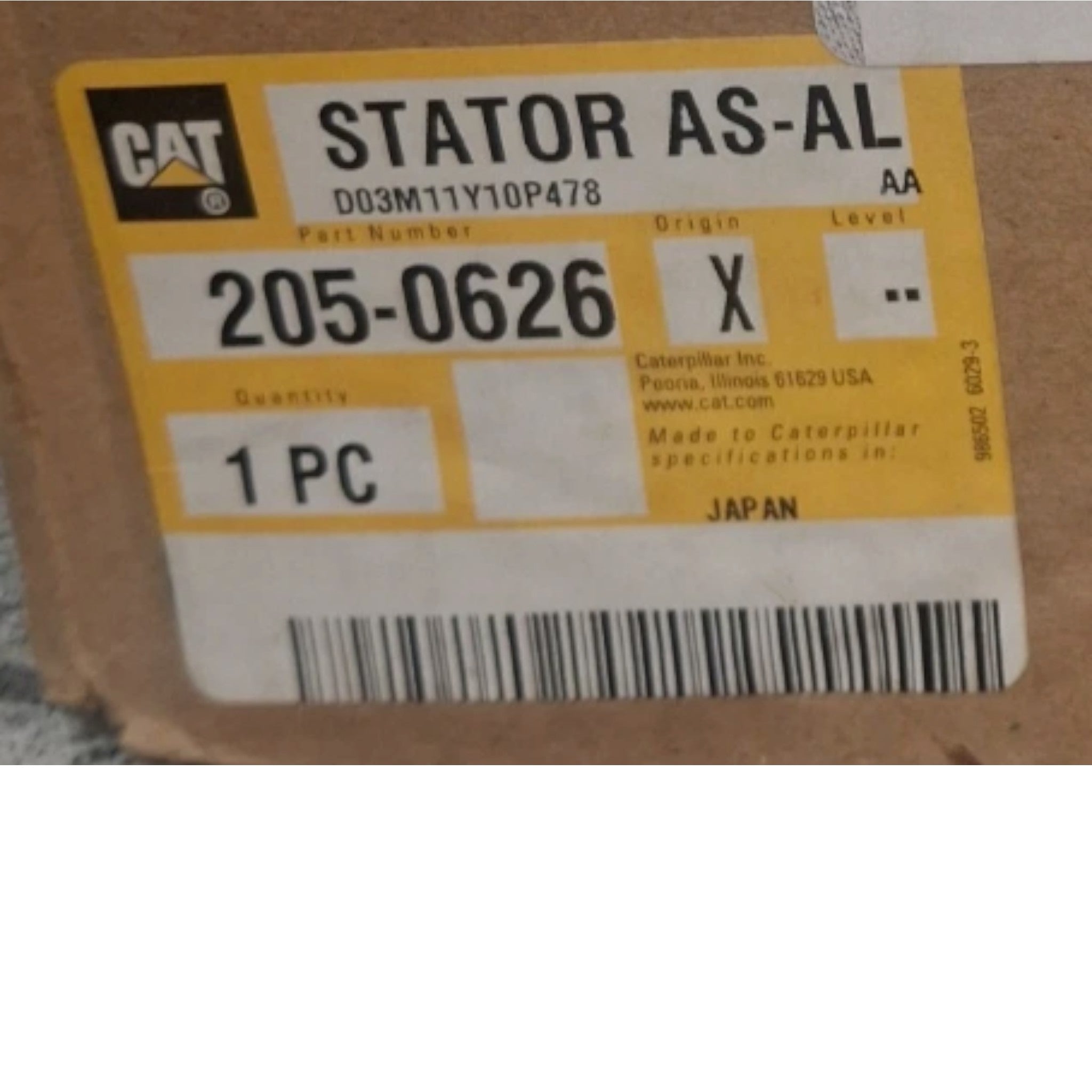 2050626 CAT Stator Assembly-Alternator