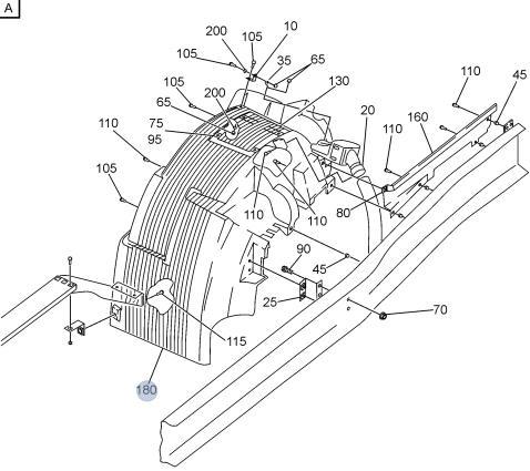 85145793 Genuine Mack Splash Shield