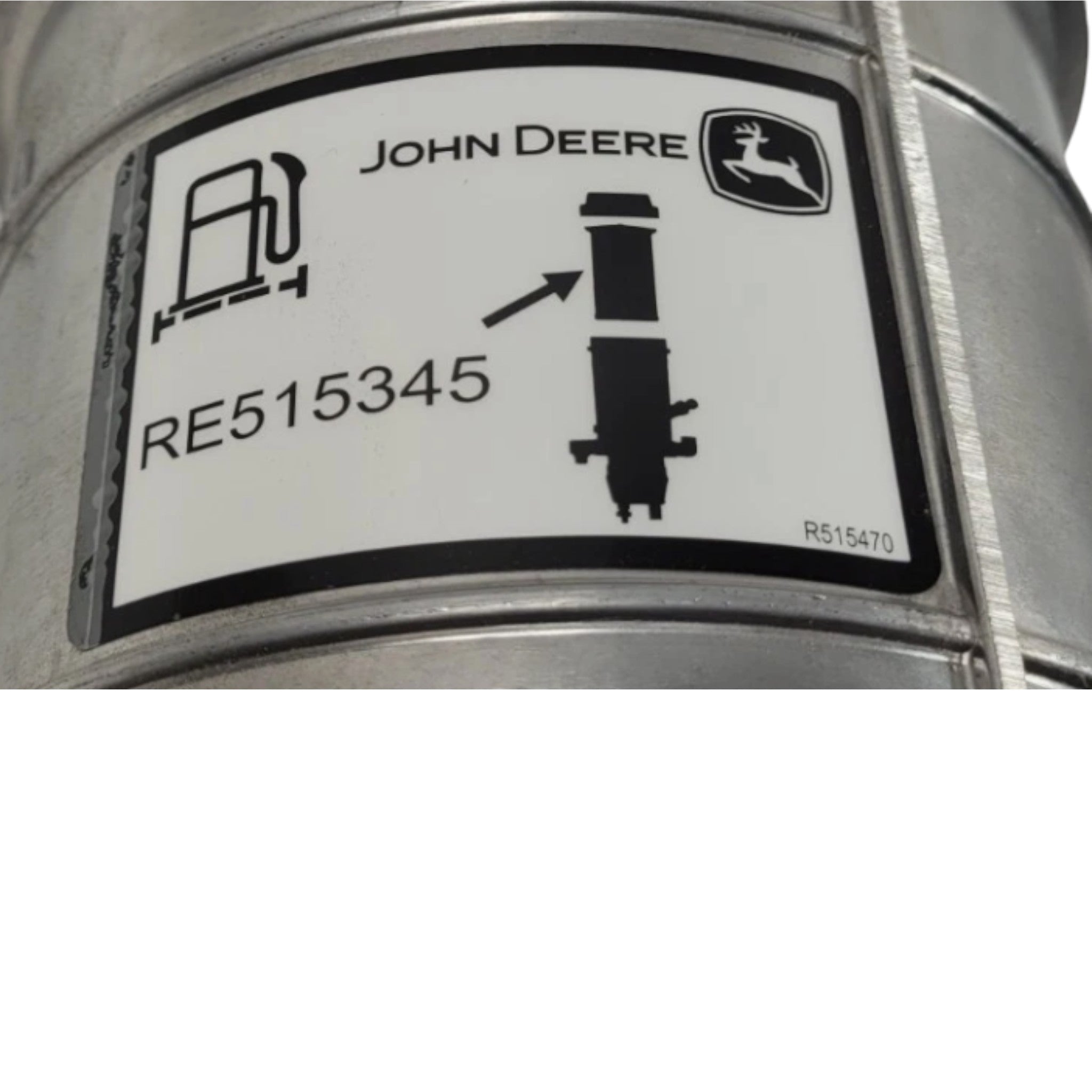 RE525749 John Deere Primary Fuel Filter Assembly