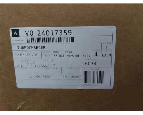 24017359 Genuine Mack Turbocharger