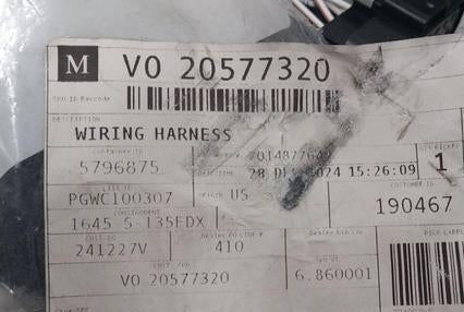 20577320 Genuine Mack Wiring Harness