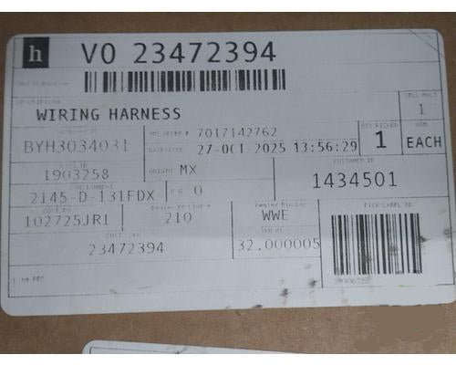 23472394 Genuine Mack Wiring Harness
