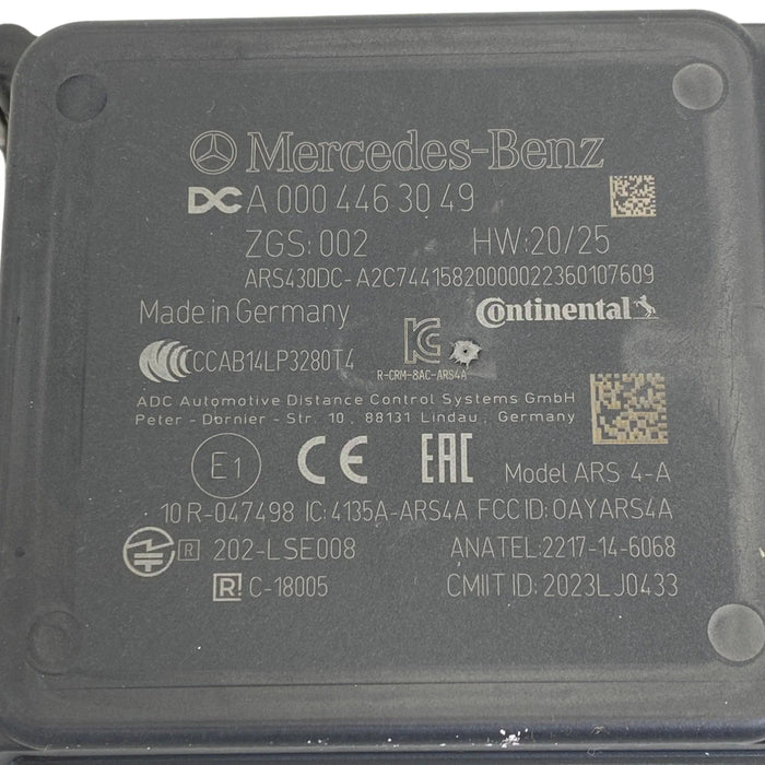 A-000-446-35-49 Genuine Freightliner Front End Radar