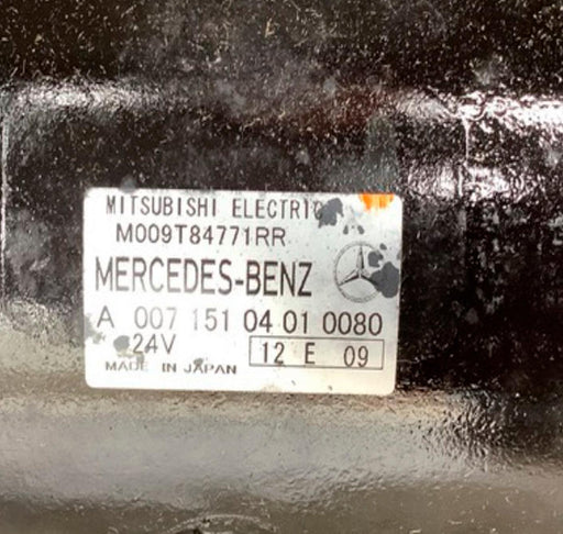 A 007 151 04 01 Genuine Mercedes-Benz Starter Motor 24V - ADVANCED TRUCK PARTS