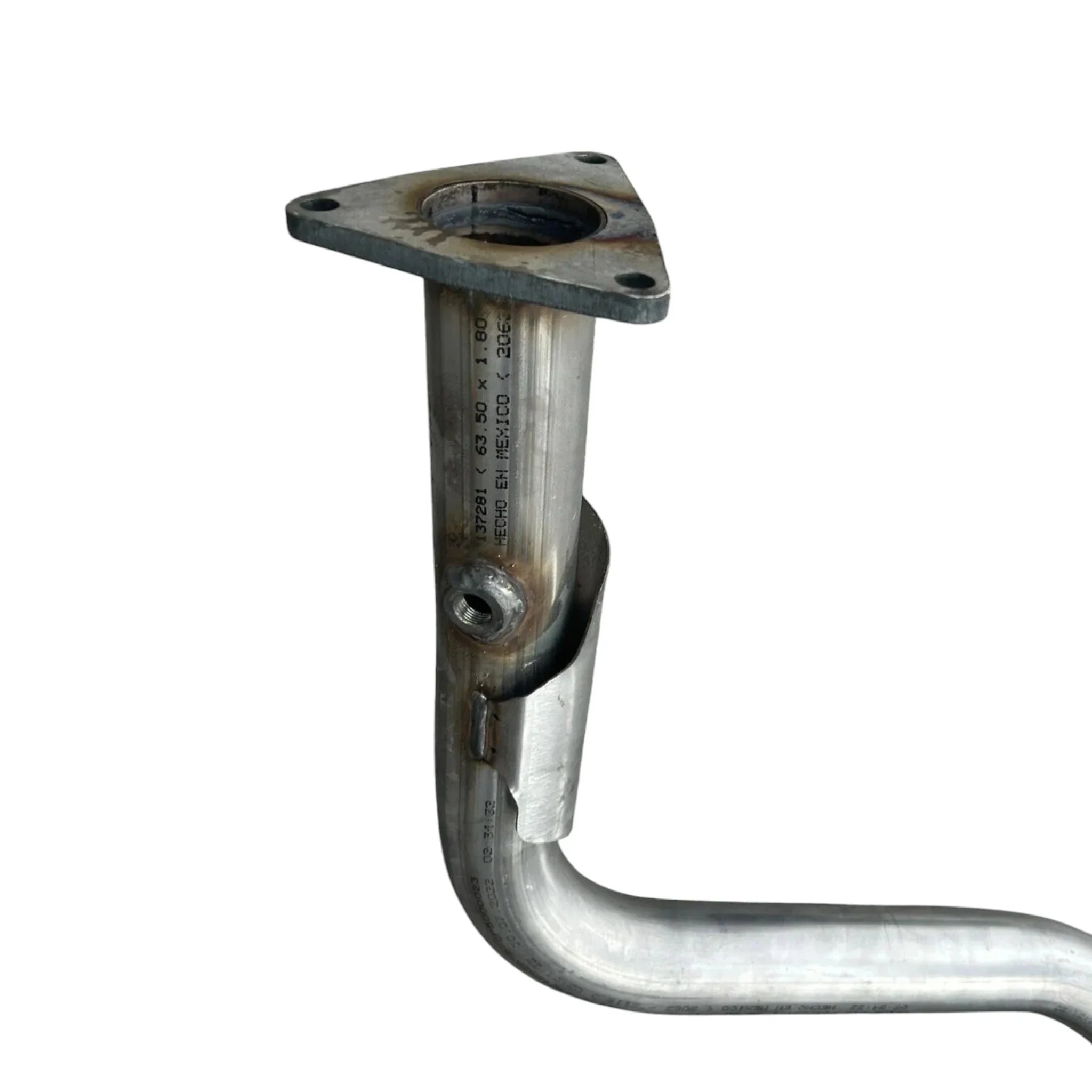 A0435493-000 Genuine Freightliner Left Side Exhaust Pipe With Catalyst