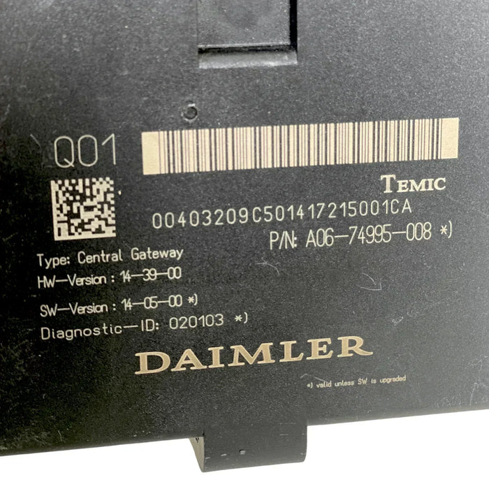 A06-74995-008 Genuine Freightliner Ecu Interface Multiplexing