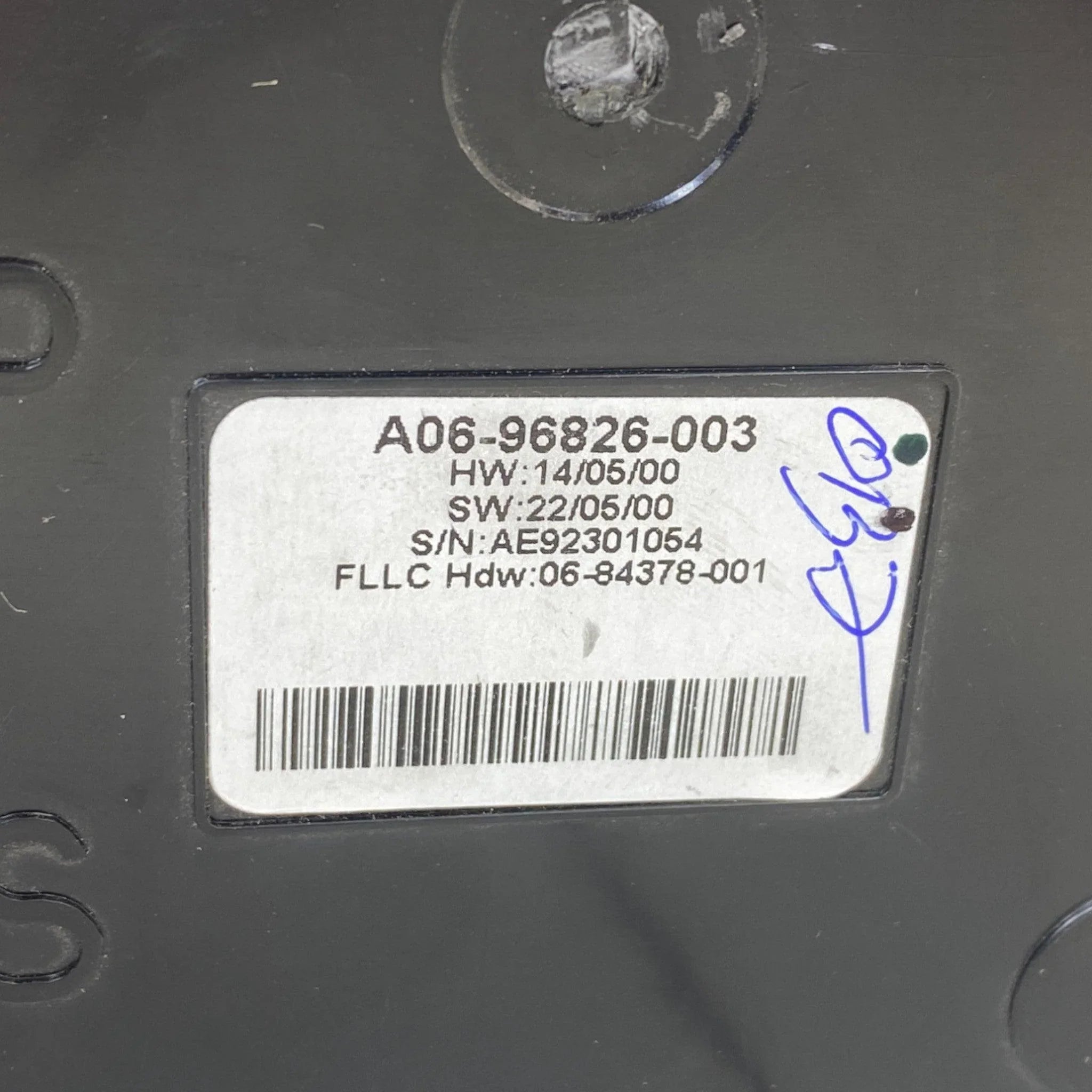 A06-93012-003 Genuine Freightliner Black Configuration ICU4ME