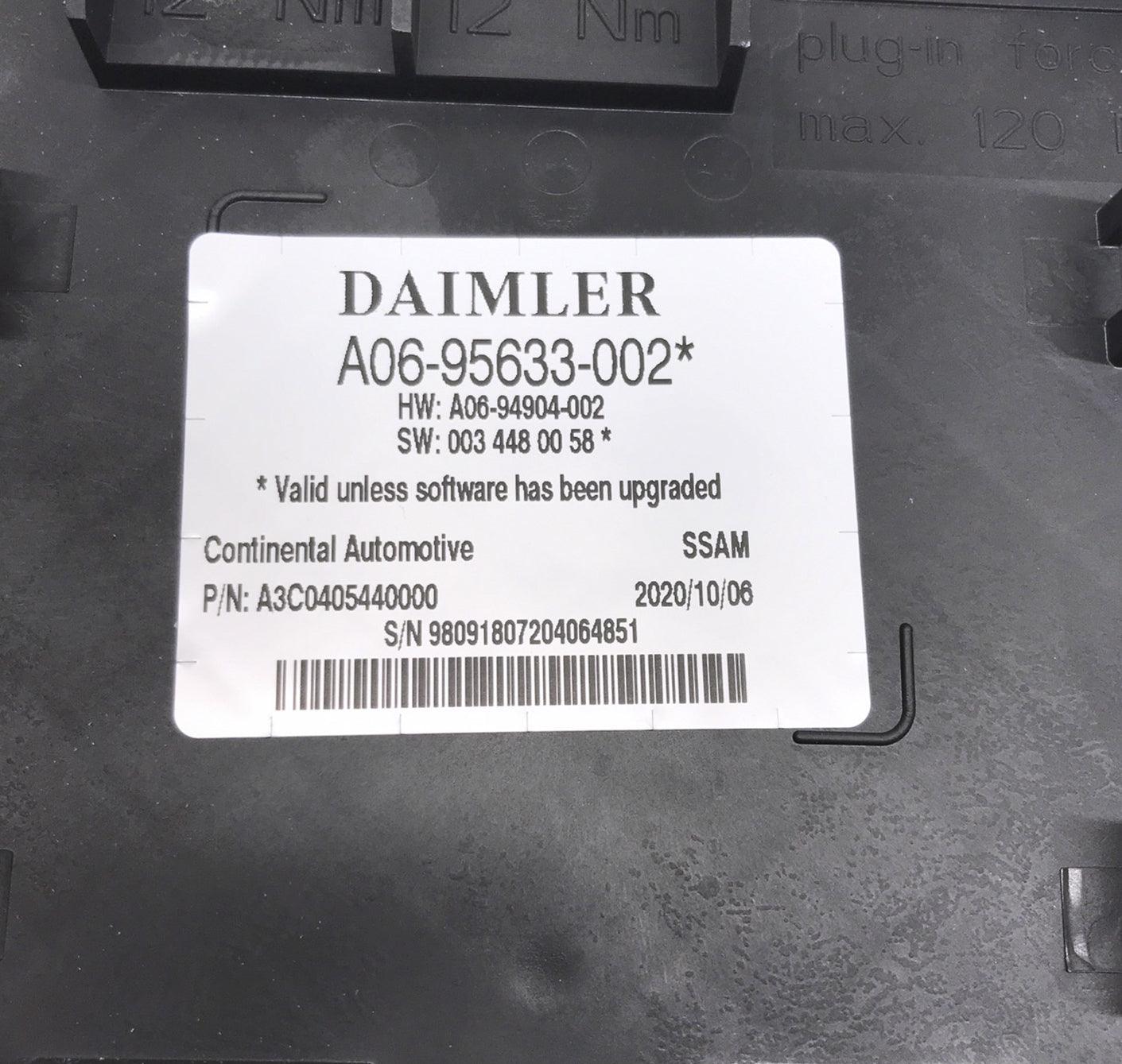 A06-95633-002 Genuine Freightliner Cascadia P4 Single Sam Fuse Panel ...