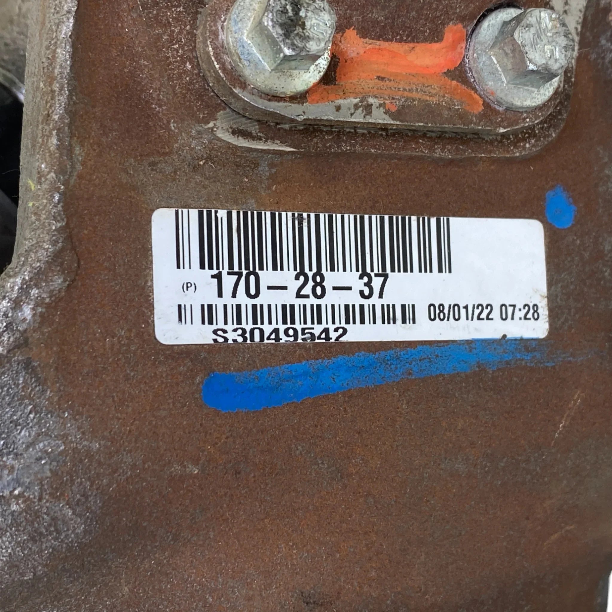 170-82-71X Genuine Spicer DriveShaft- Interaxle SPL170SIA 45 Degree 24 INCH