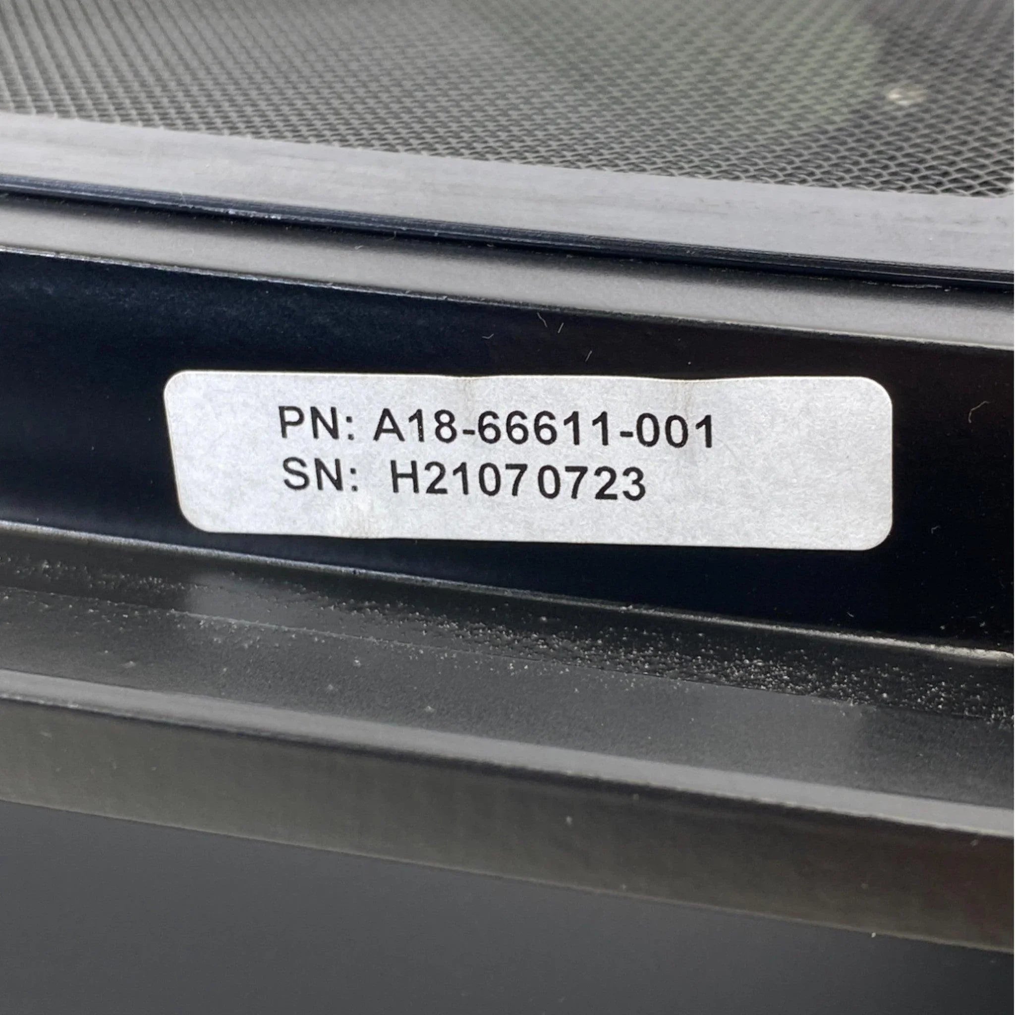 A1866611001 Genuine Freightliner Right Side Vent Window