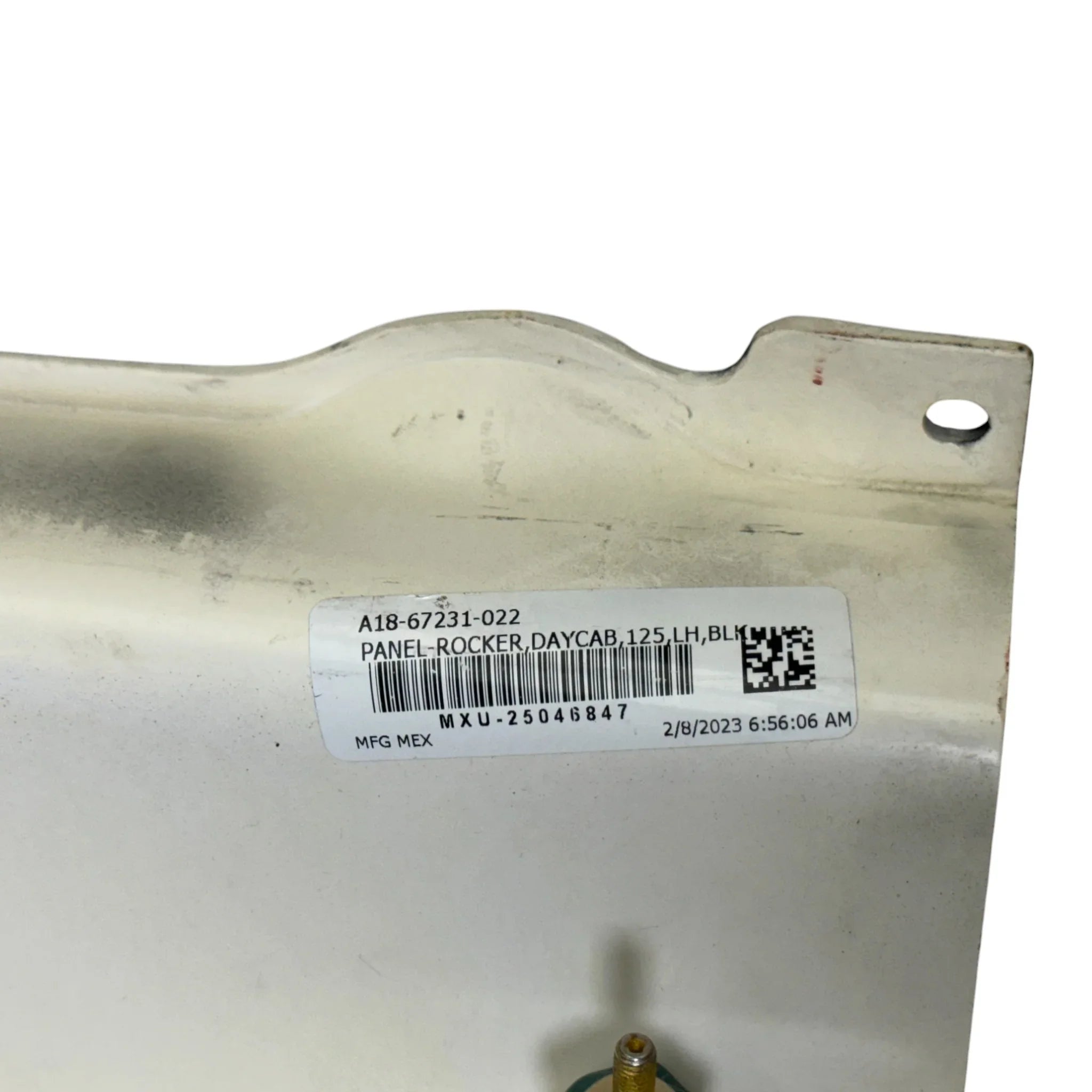 A1867231022 Genuine Freightliner Front Left Rocker Panel