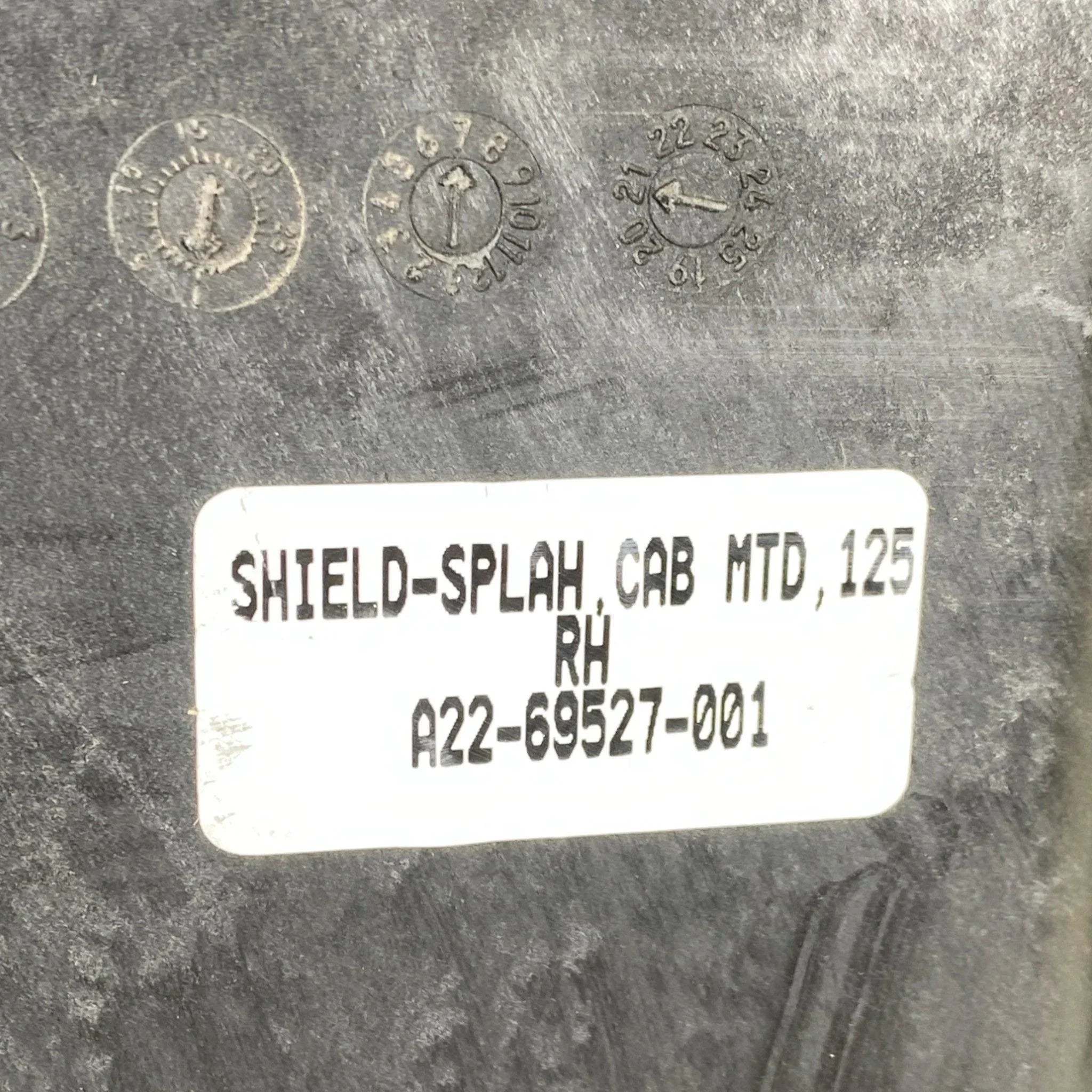 A22-63542-005 Genuine Freightliner Right Side Splash Shield
