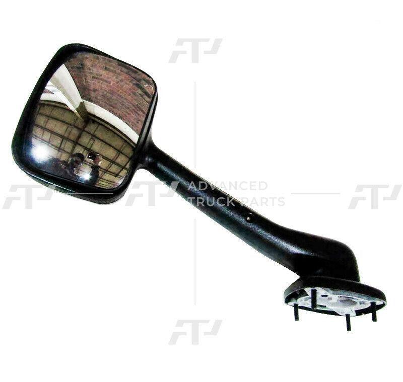A22-66565-003 Genuine Freightliner Cascadia Right Side Chrome Hood Mount Mirror - ADVANCED TRUCK PARTS