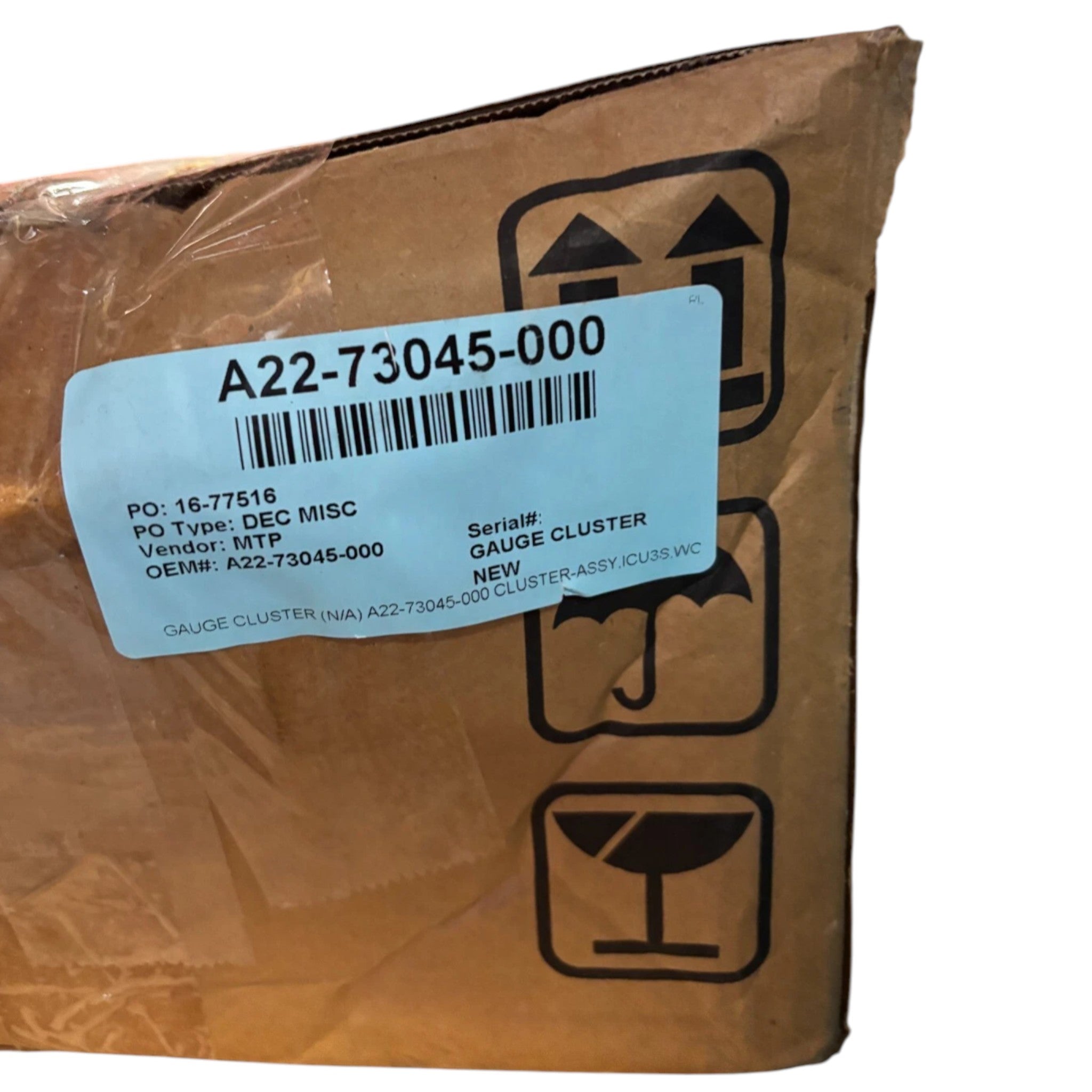 A22-73045-000 Freightliner Instrument Dash Gauge Cluster