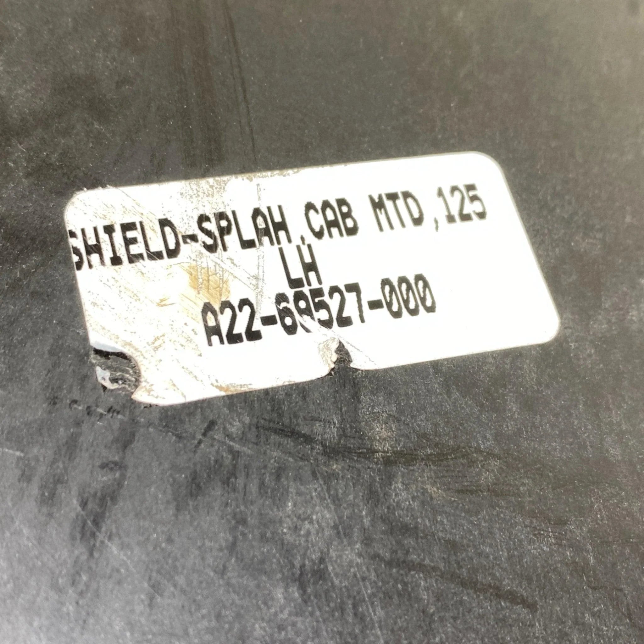 A2263542004 Genuine Freightliner Left Side Fender Splash Shield