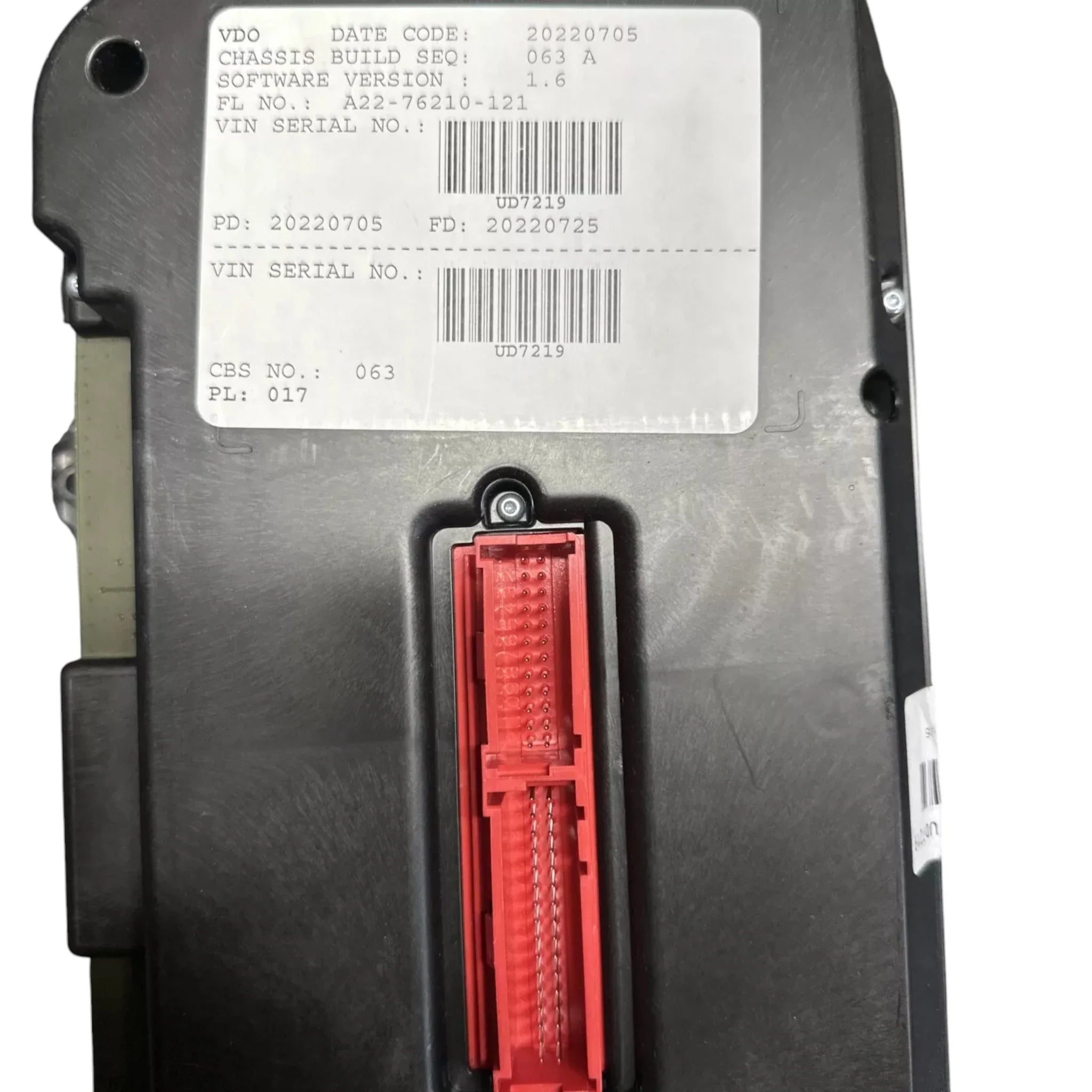 A2276210201 Genuine Freightliner Cluster Assembly