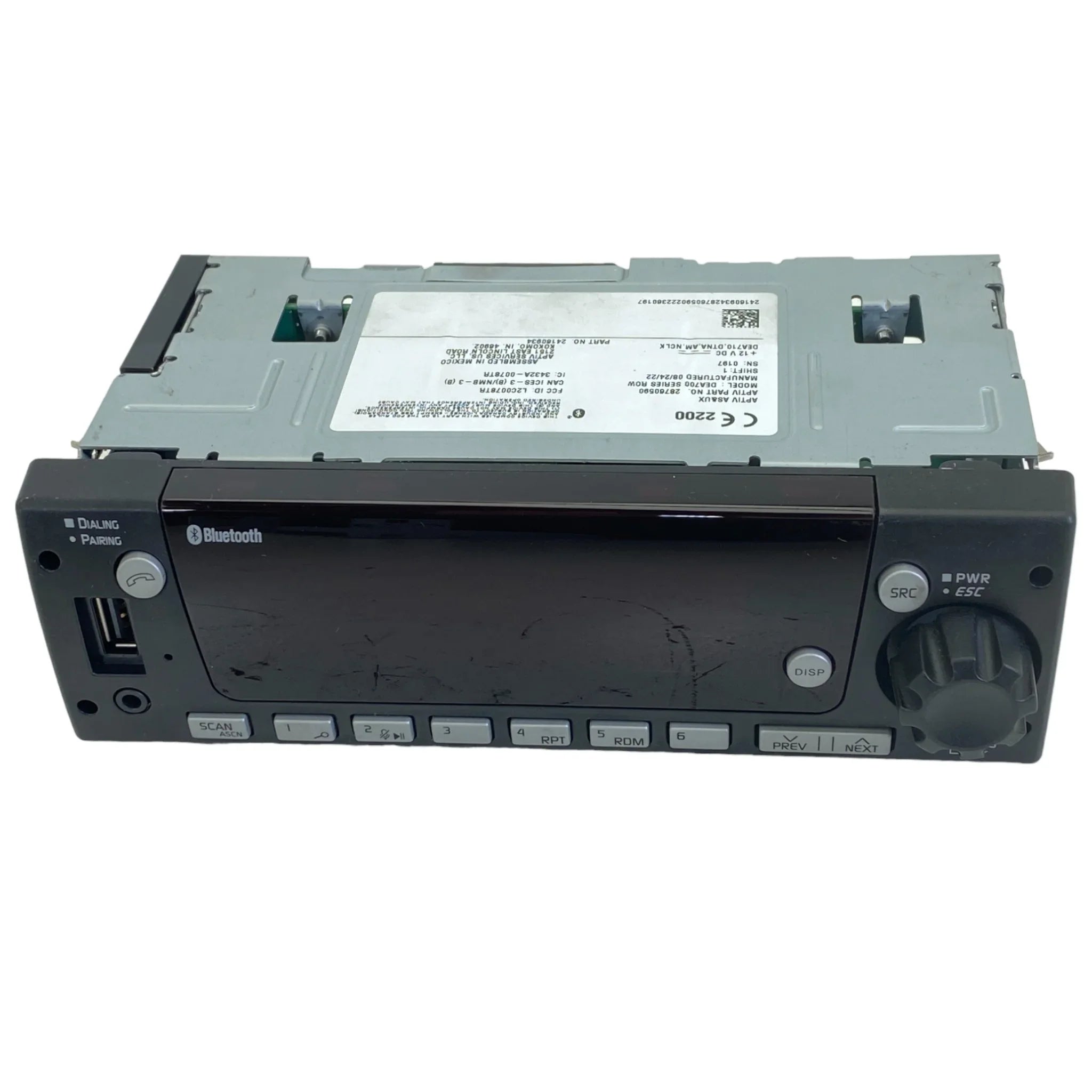 A2278675000 Genuine Freightliner Radio AM FM WB BT USB Bluetooth