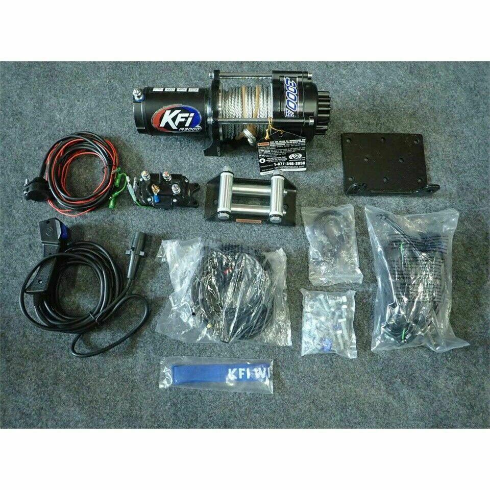 A3000 Kfi Wnch Combo Kit 3000 Lbs 101055 For Can-Am Maverick 1000 - ADVANCED TRUCK PARTS