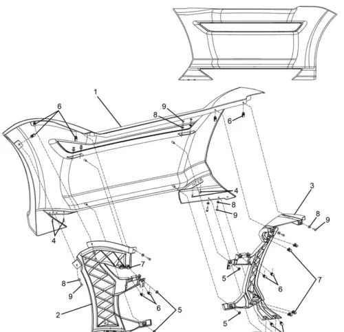 A33-1199-2001R Genuine Kenworth Rh Fairing Assembly