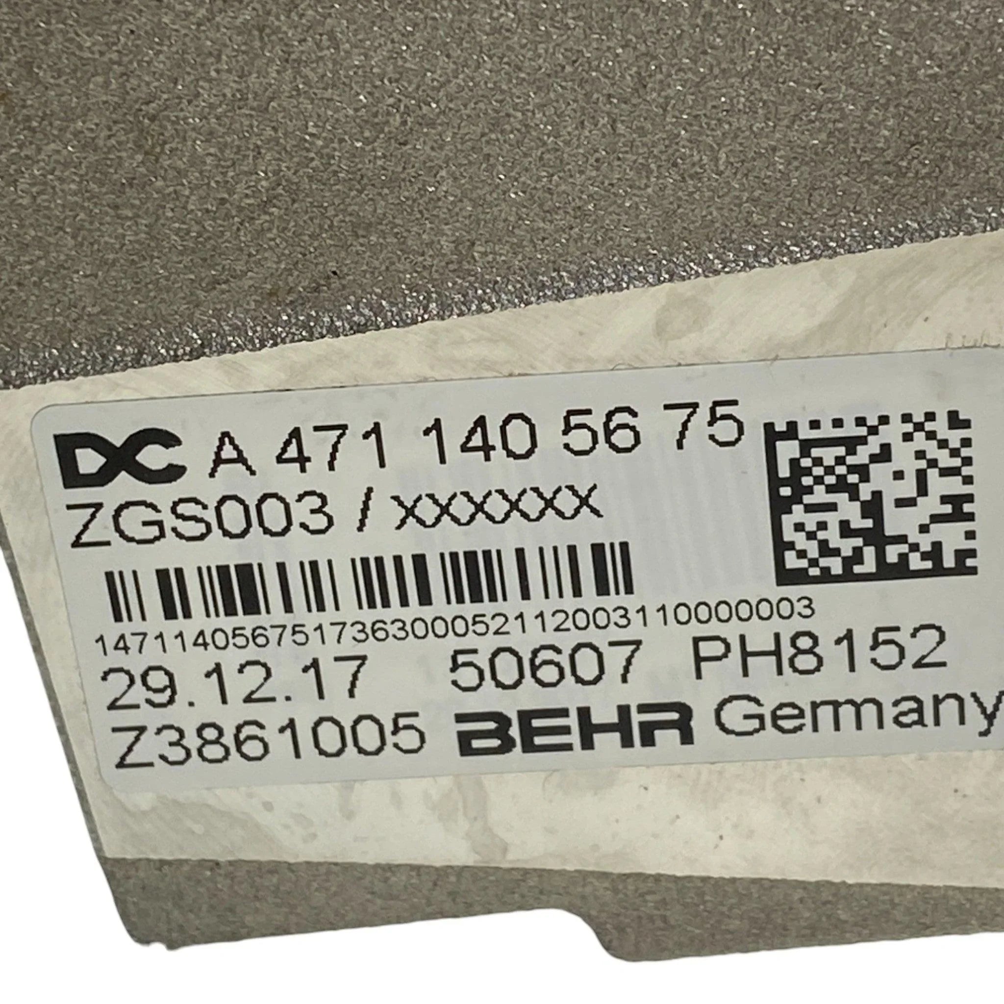A4711405675 Genuine Detroit Diesel EGR Exhaust Gas Recirculation Cooler
